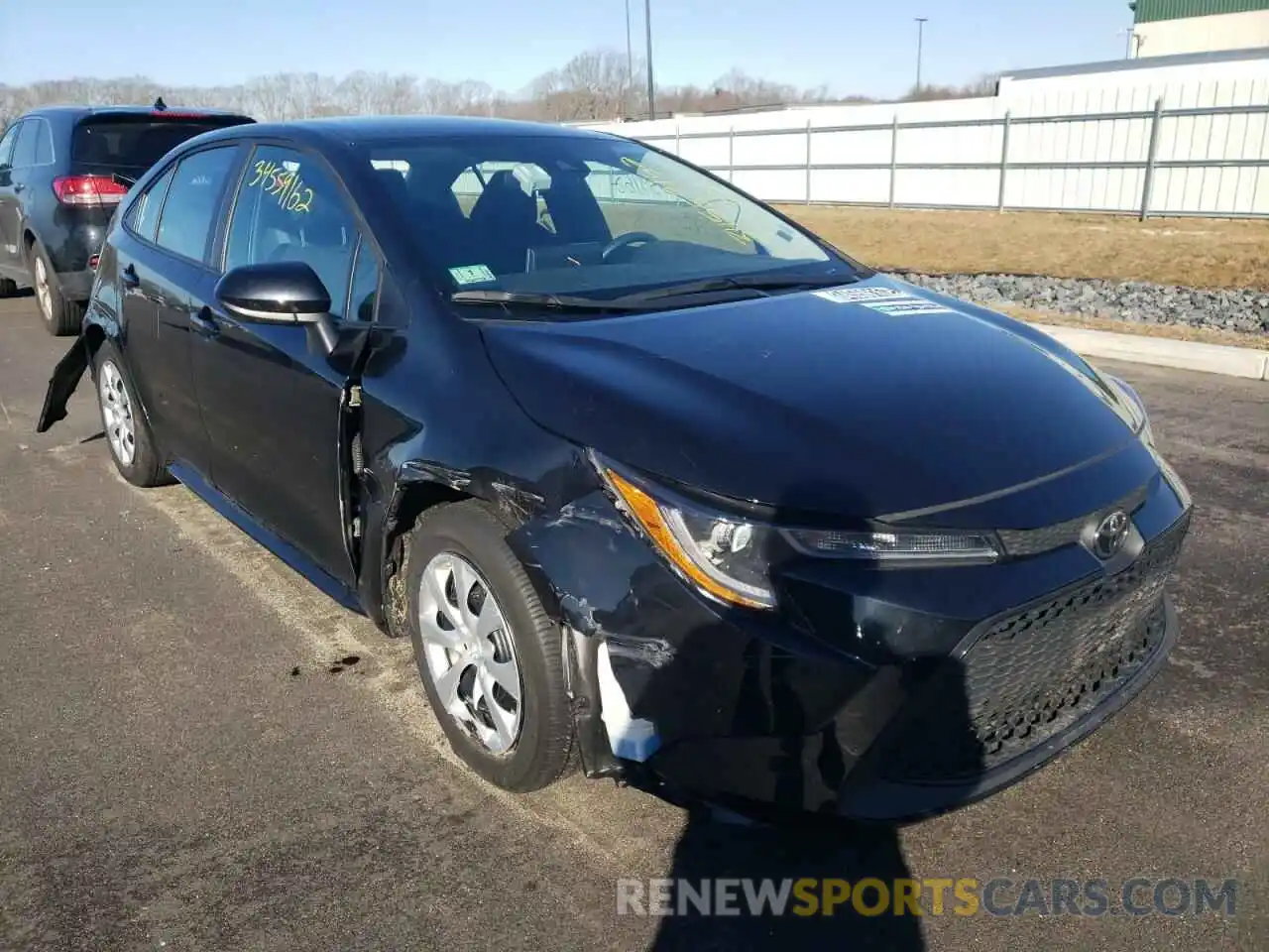 1 Photograph of a damaged car 5YFEPMAE6MP190059 TOYOTA COROLLA 2021