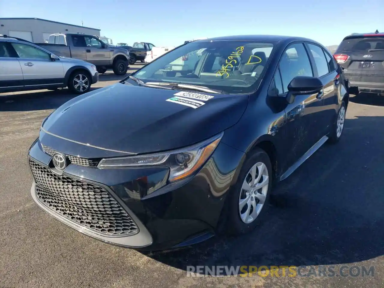 2 Photograph of a damaged car 5YFEPMAE6MP190059 TOYOTA COROLLA 2021