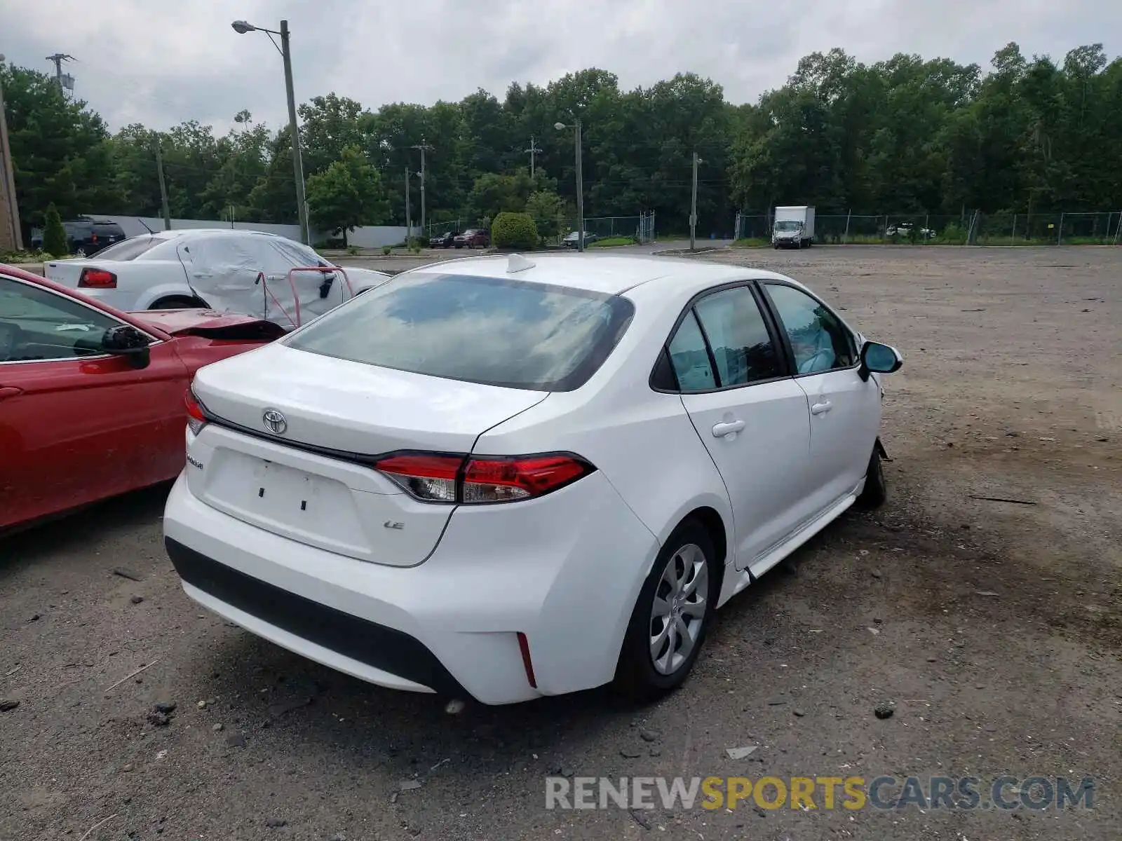 4 Photograph of a damaged car 5YFEPMAE6MP190191 TOYOTA COROLLA 2021