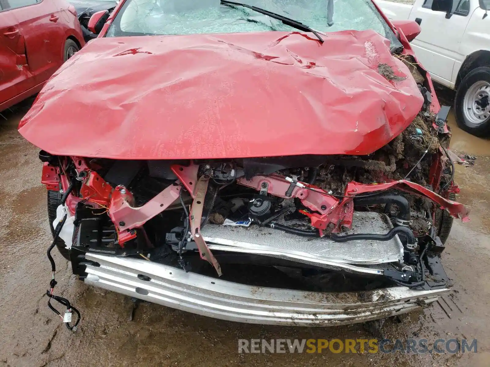 7 Photograph of a damaged car 5YFEPMAE6MP193754 TOYOTA COROLLA 2021