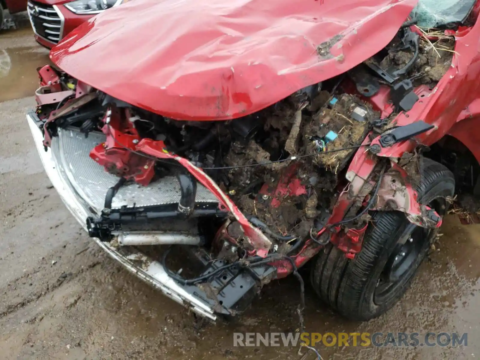 9 Photograph of a damaged car 5YFEPMAE6MP193754 TOYOTA COROLLA 2021