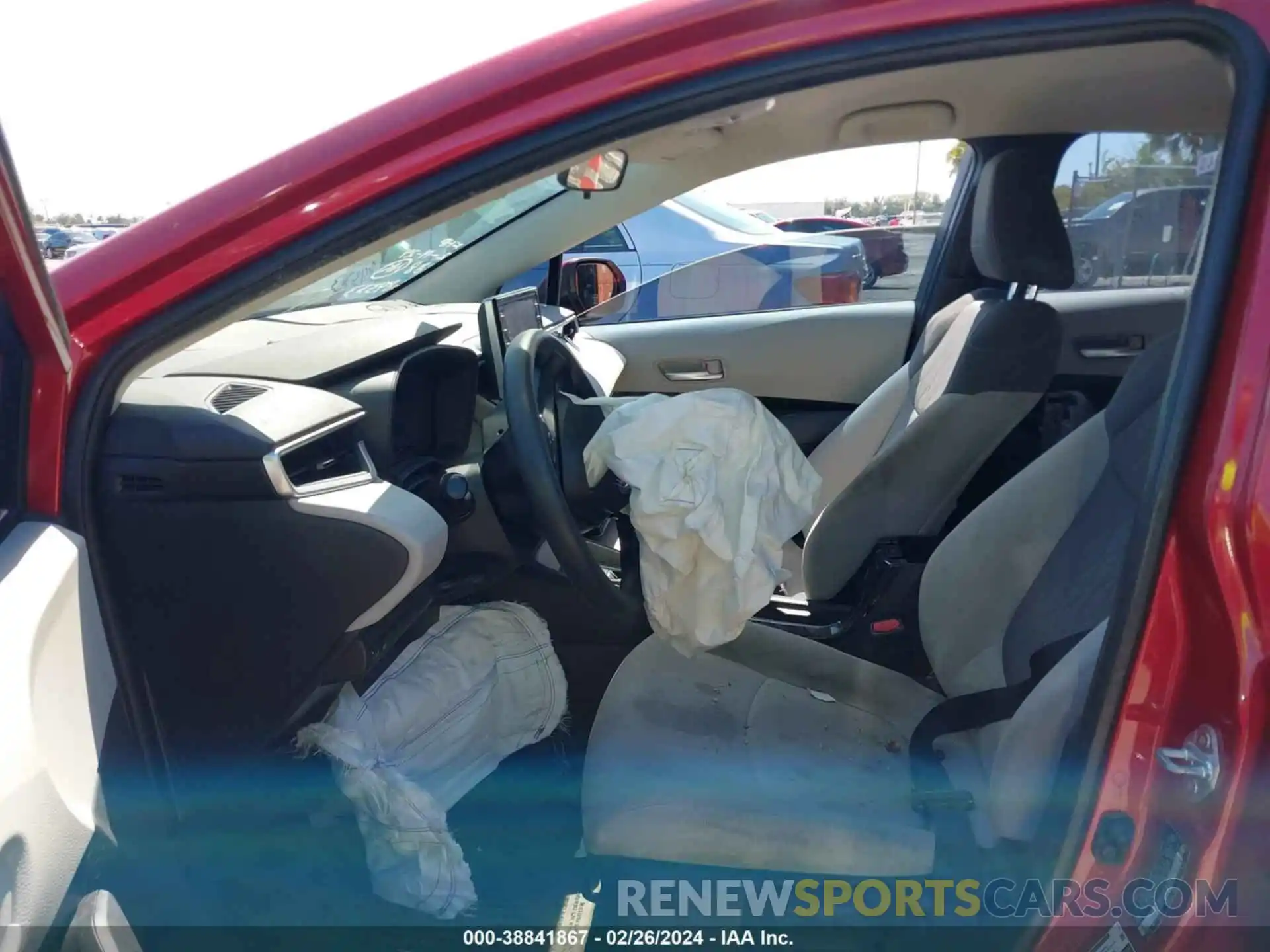 5 Photograph of a damaged car 5YFEPMAE6MP194029 TOYOTA COROLLA 2021