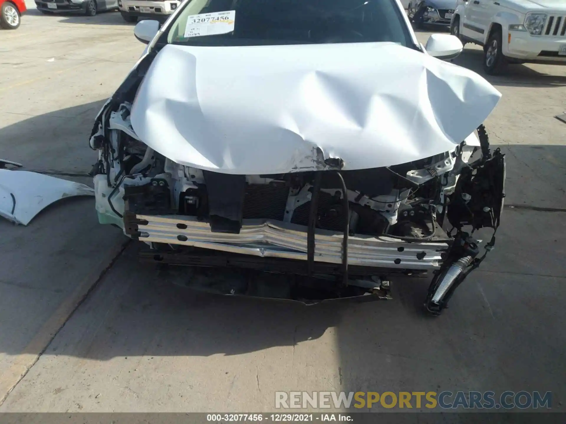 6 Photograph of a damaged car 5YFEPMAE6MP194158 TOYOTA COROLLA 2021