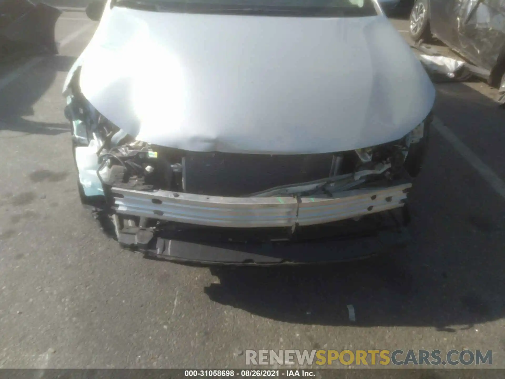 6 Photograph of a damaged car 5YFEPMAE6MP195729 TOYOTA COROLLA 2021