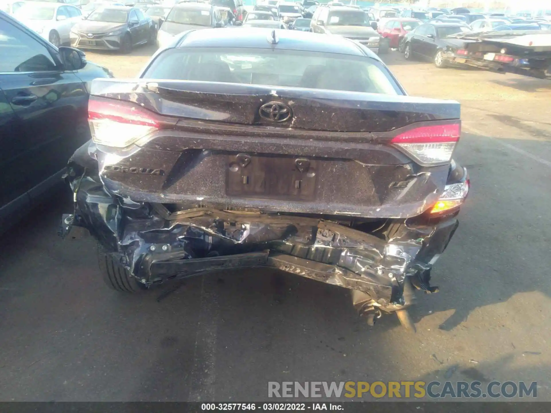 6 Photograph of a damaged car 5YFEPMAE6MP196279 TOYOTA COROLLA 2021