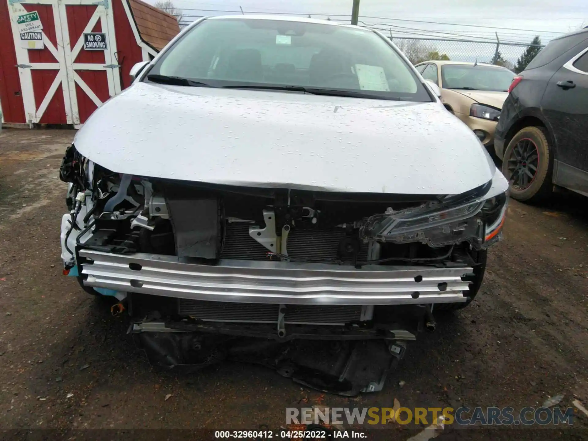 6 Photograph of a damaged car 5YFEPMAE6MP198145 TOYOTA COROLLA 2021