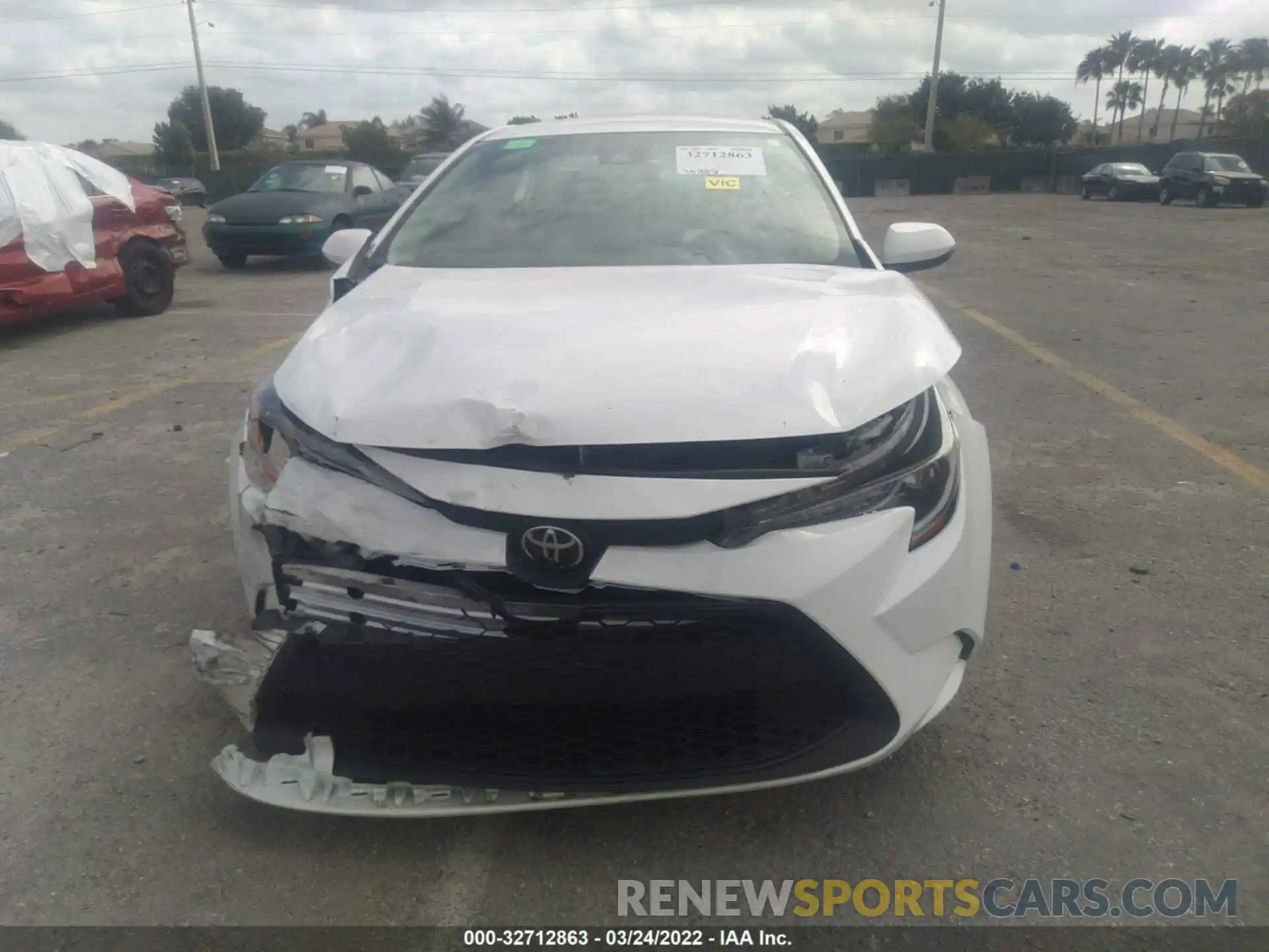 6 Photograph of a damaged car 5YFEPMAE6MP200007 TOYOTA COROLLA 2021