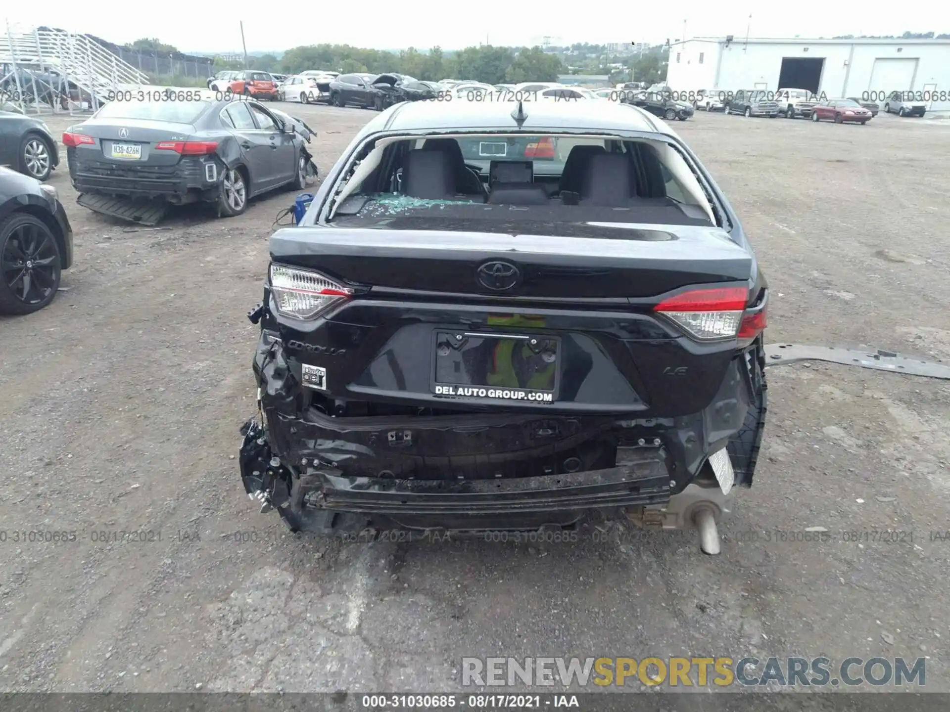 6 Photograph of a damaged car 5YFEPMAE6MP200167 TOYOTA COROLLA 2021