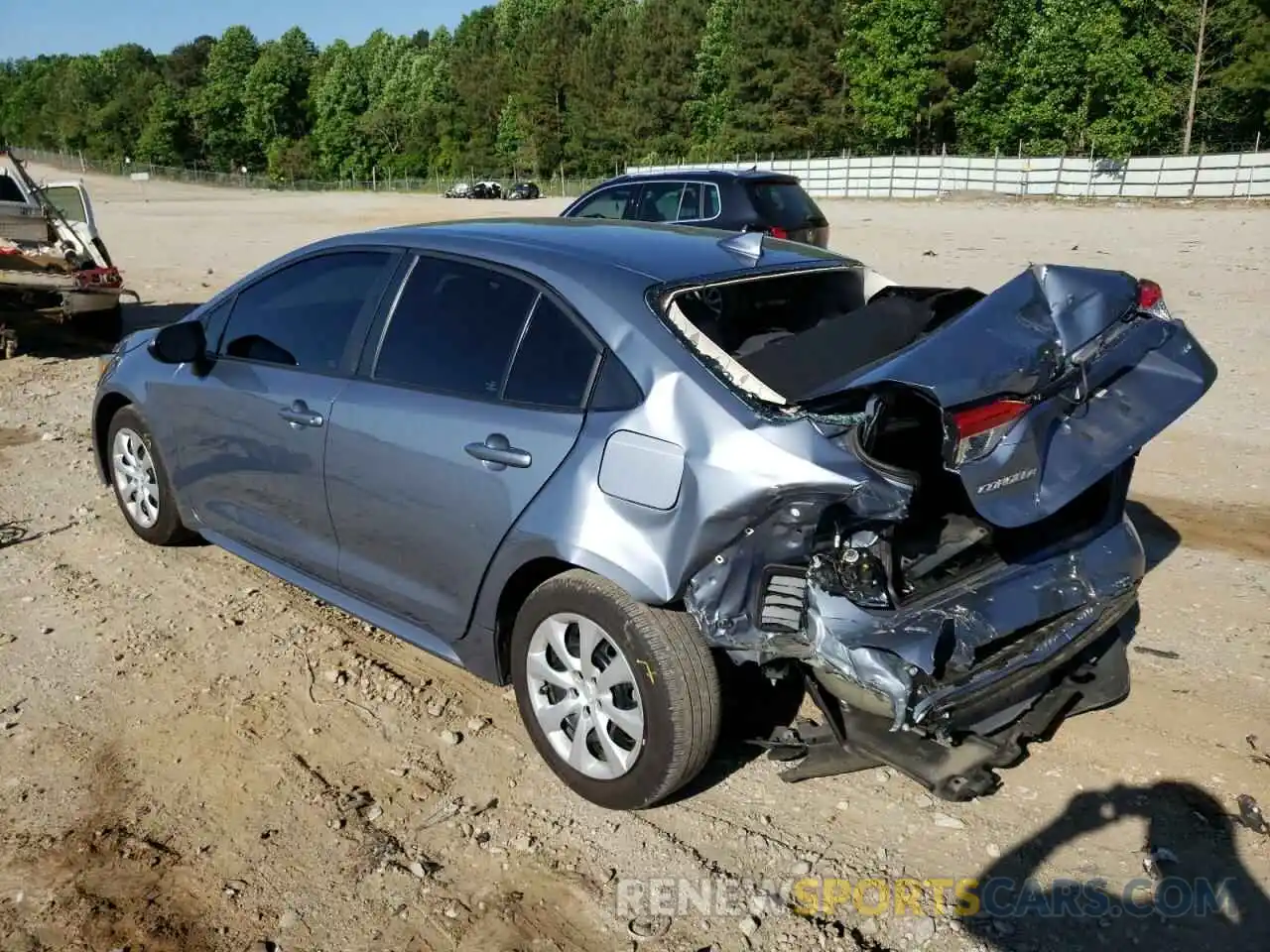 3 Photograph of a damaged car 5YFEPMAE6MP200444 TOYOTA COROLLA 2021