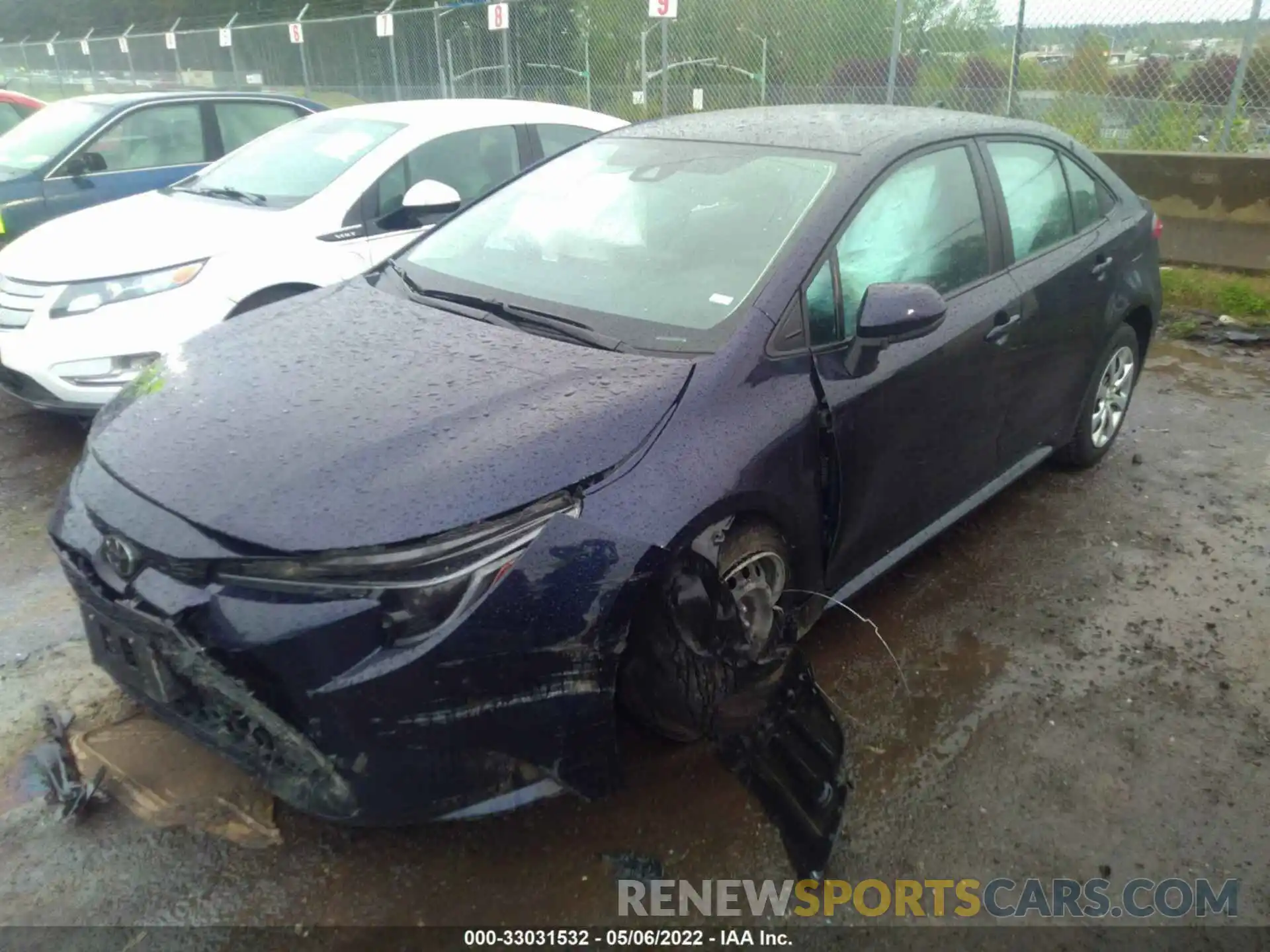 2 Photograph of a damaged car 5YFEPMAE6MP201416 TOYOTA COROLLA 2021