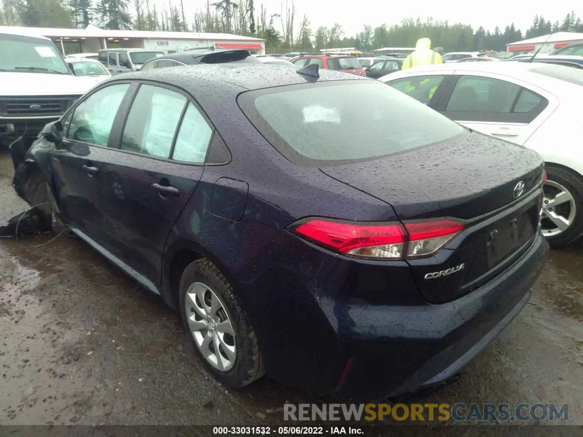 3 Photograph of a damaged car 5YFEPMAE6MP201416 TOYOTA COROLLA 2021