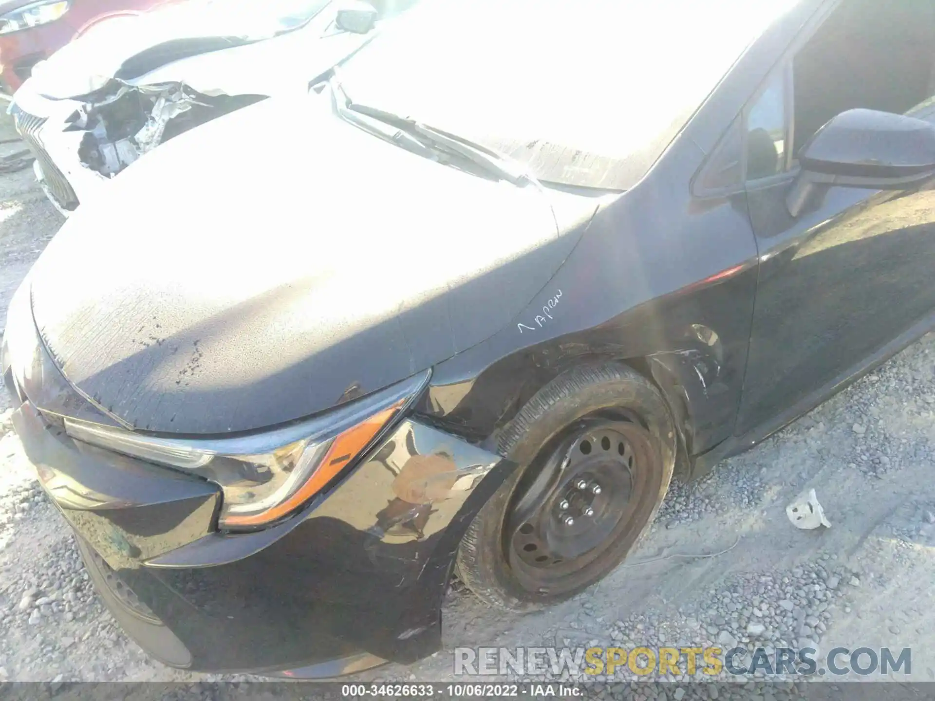 6 Photograph of a damaged car 5YFEPMAE6MP201626 TOYOTA COROLLA 2021