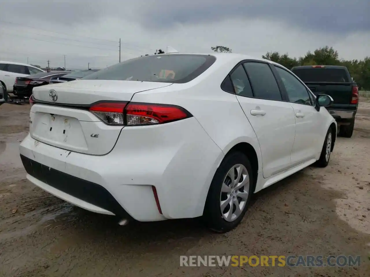 4 Photograph of a damaged car 5YFEPMAE6MP202615 TOYOTA COROLLA 2021