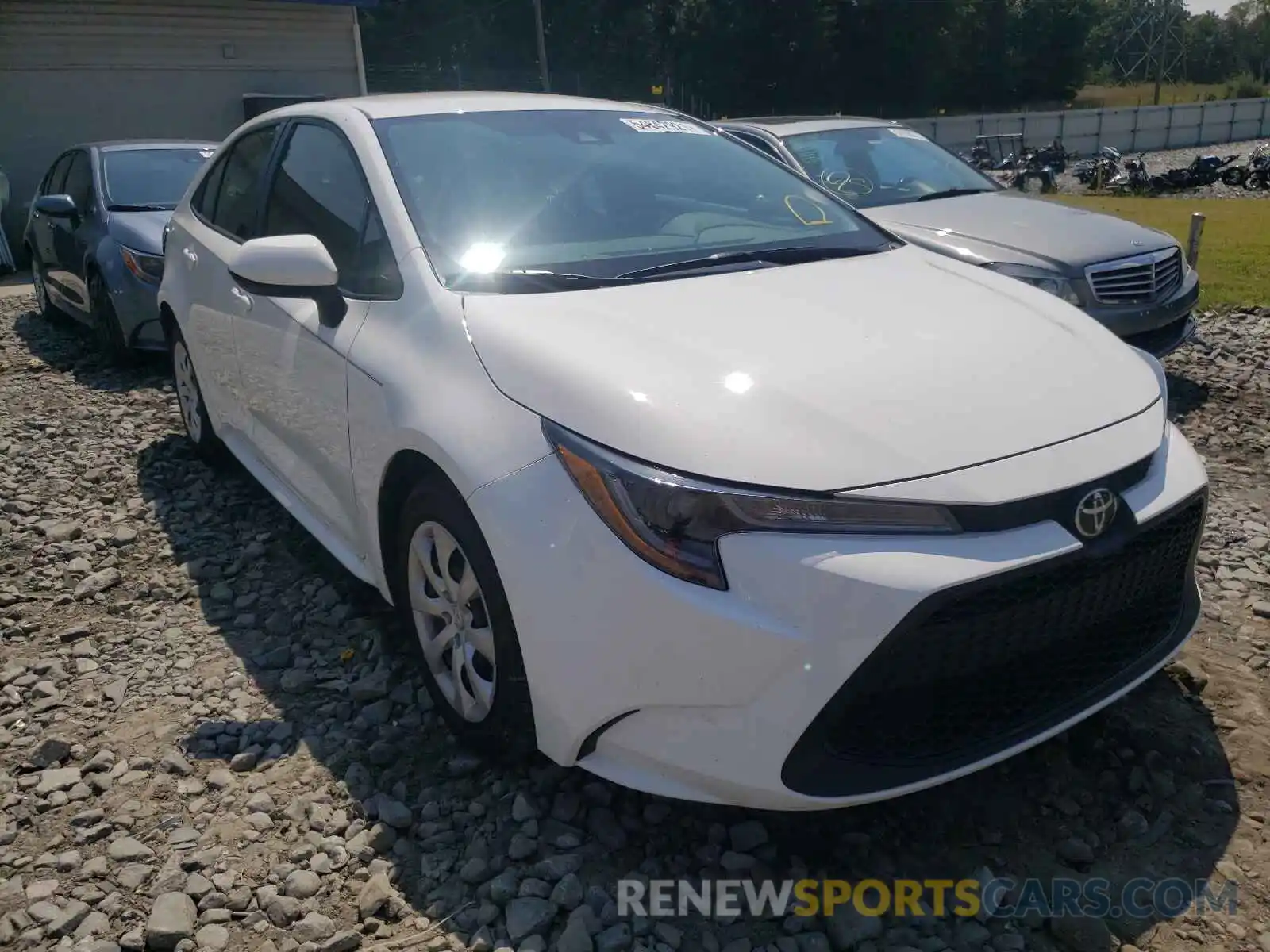 1 Photograph of a damaged car 5YFEPMAE6MP203392 TOYOTA COROLLA 2021