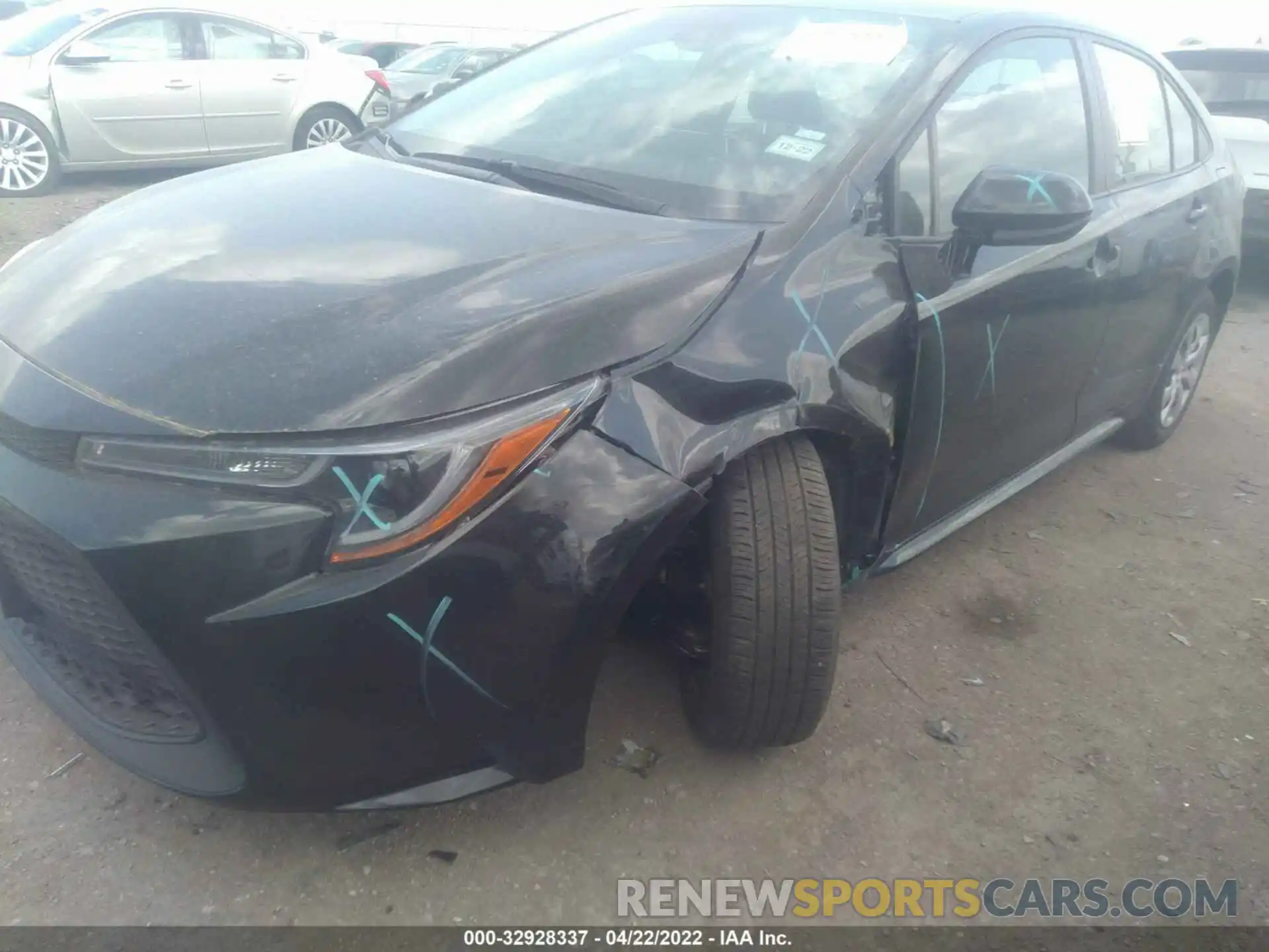 6 Photograph of a damaged car 5YFEPMAE6MP203926 TOYOTA COROLLA 2021