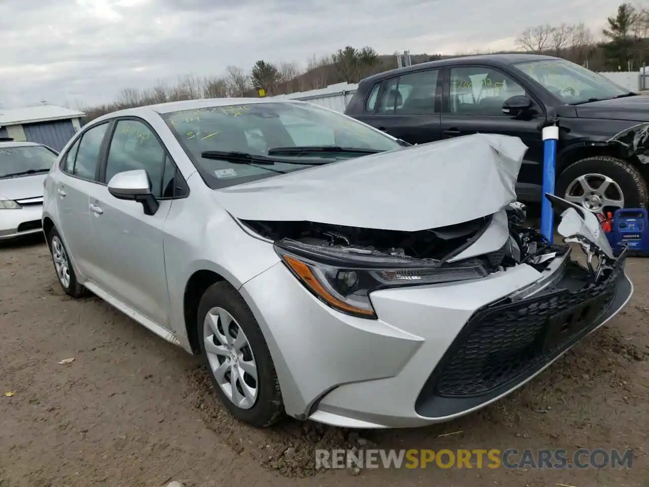 1 Photograph of a damaged car 5YFEPMAE6MP206647 TOYOTA COROLLA 2021