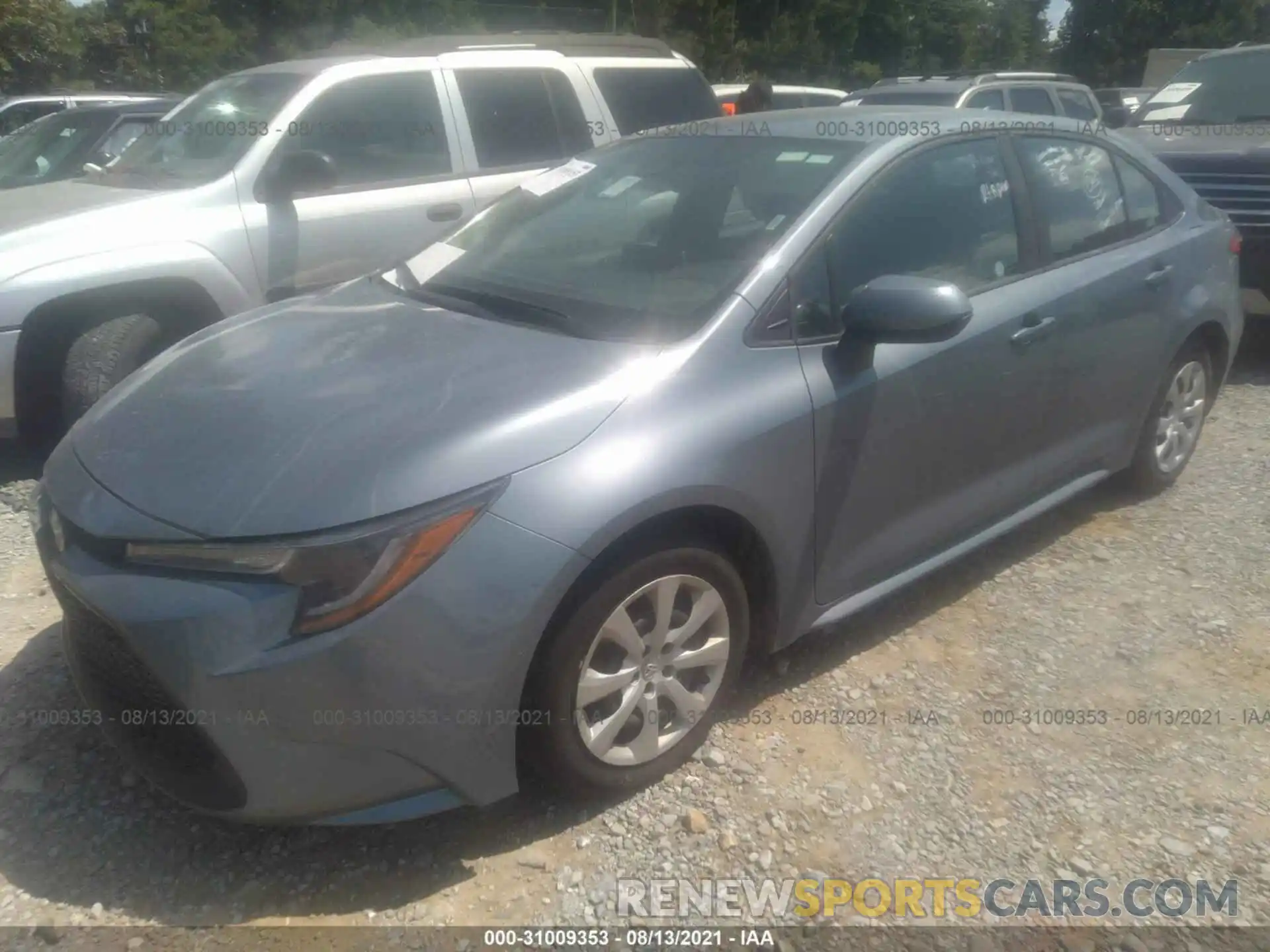 2 Photograph of a damaged car 5YFEPMAE6MP207703 TOYOTA COROLLA 2021