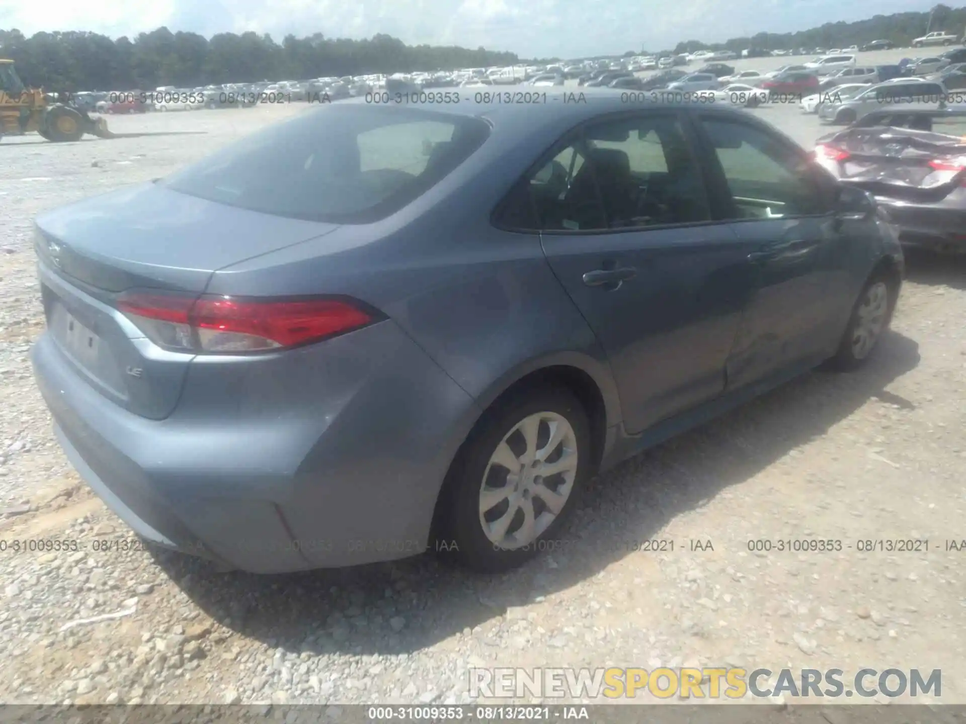 4 Photograph of a damaged car 5YFEPMAE6MP207703 TOYOTA COROLLA 2021