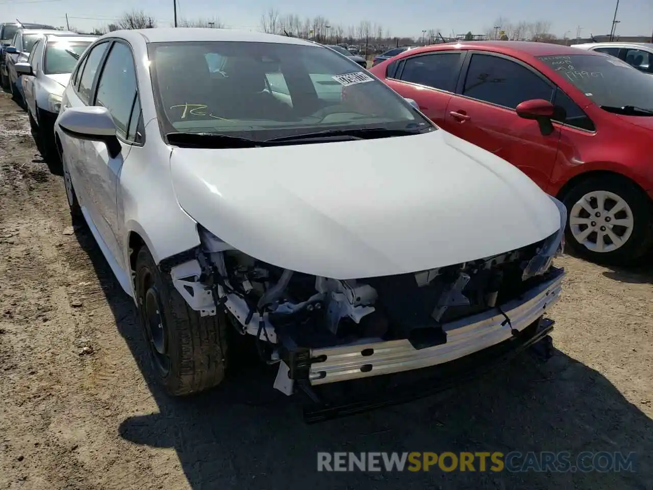 9 Photograph of a damaged car 5YFEPMAE6MP213064 TOYOTA COROLLA 2021