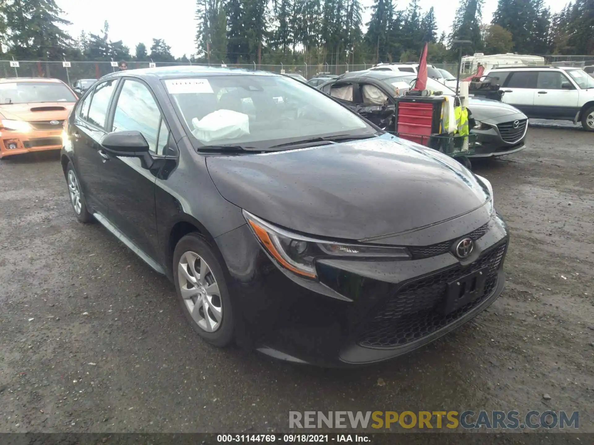 1 Photograph of a damaged car 5YFEPMAE6MP213422 TOYOTA COROLLA 2021