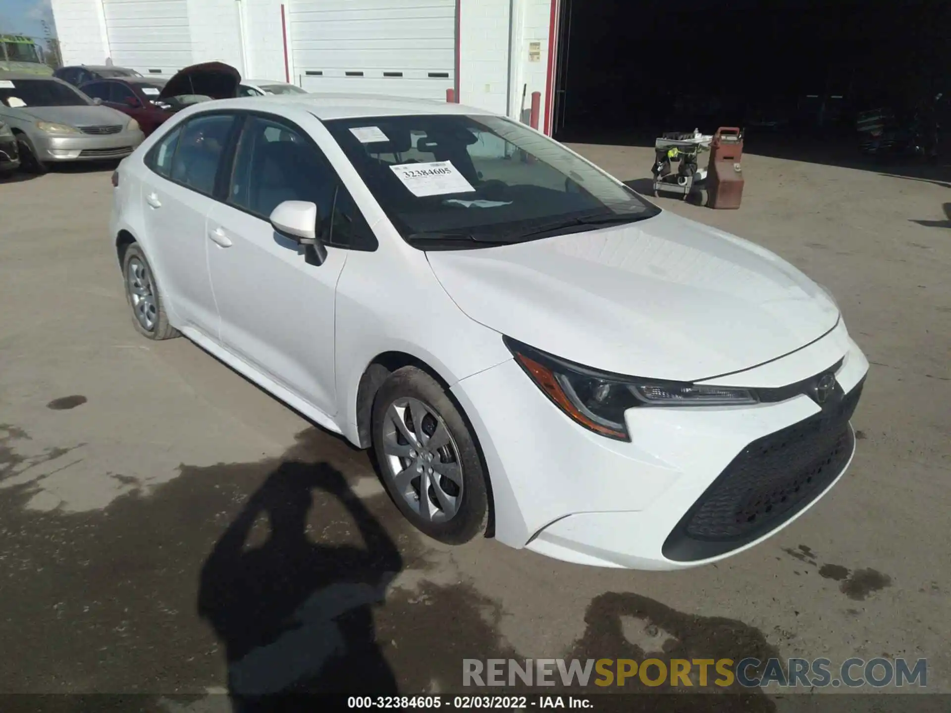 1 Photograph of a damaged car 5YFEPMAE6MP219219 TOYOTA COROLLA 2021