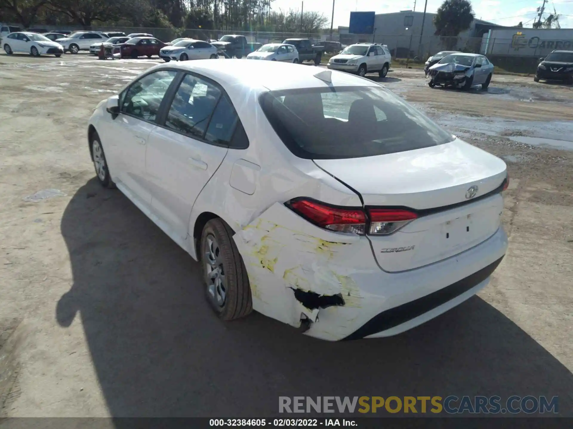 6 Photograph of a damaged car 5YFEPMAE6MP219219 TOYOTA COROLLA 2021