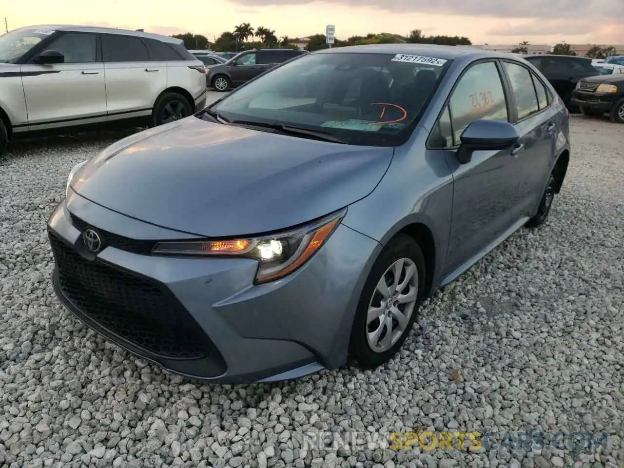 2 Photograph of a damaged car 5YFEPMAE6MP220015 TOYOTA COROLLA 2021