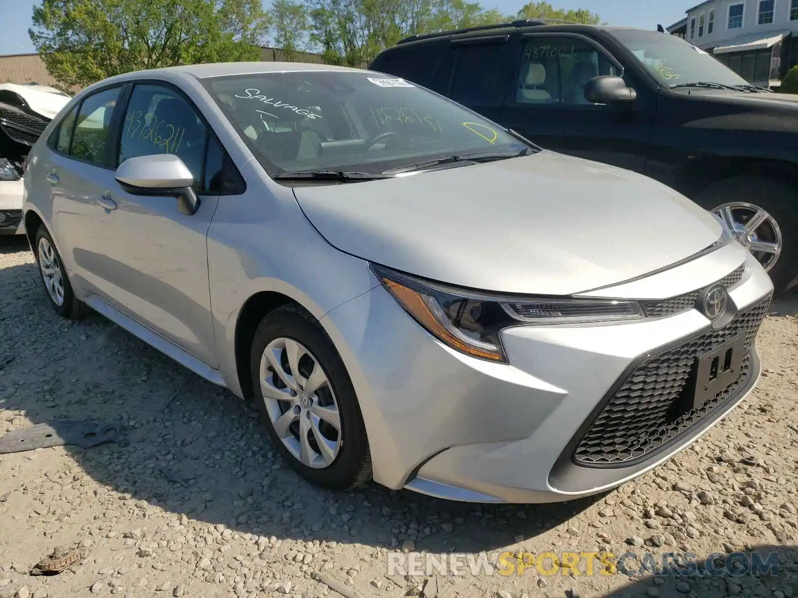 1 Photograph of a damaged car 5YFEPMAE6MP220290 TOYOTA COROLLA 2021