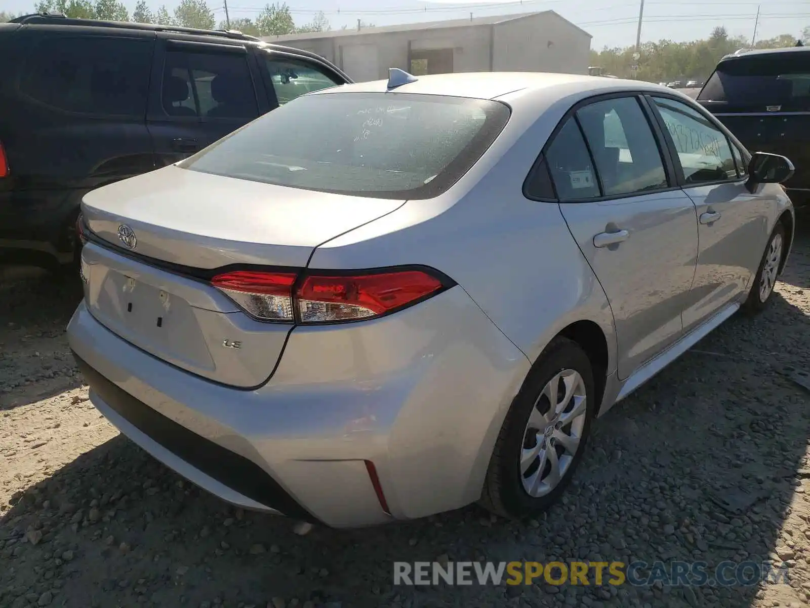 4 Photograph of a damaged car 5YFEPMAE6MP220290 TOYOTA COROLLA 2021