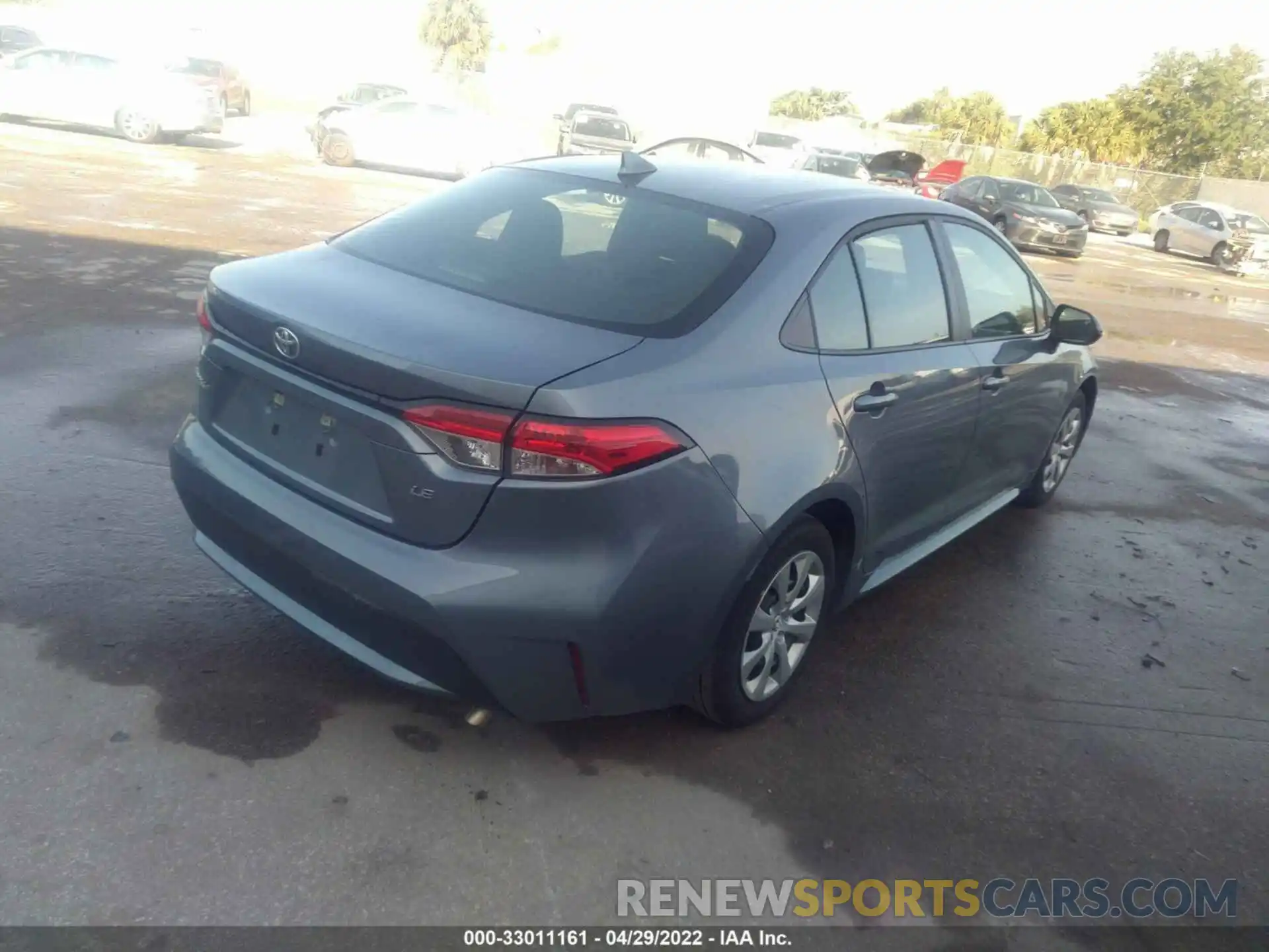 4 Photograph of a damaged car 5YFEPMAE6MP221245 TOYOTA COROLLA 2021