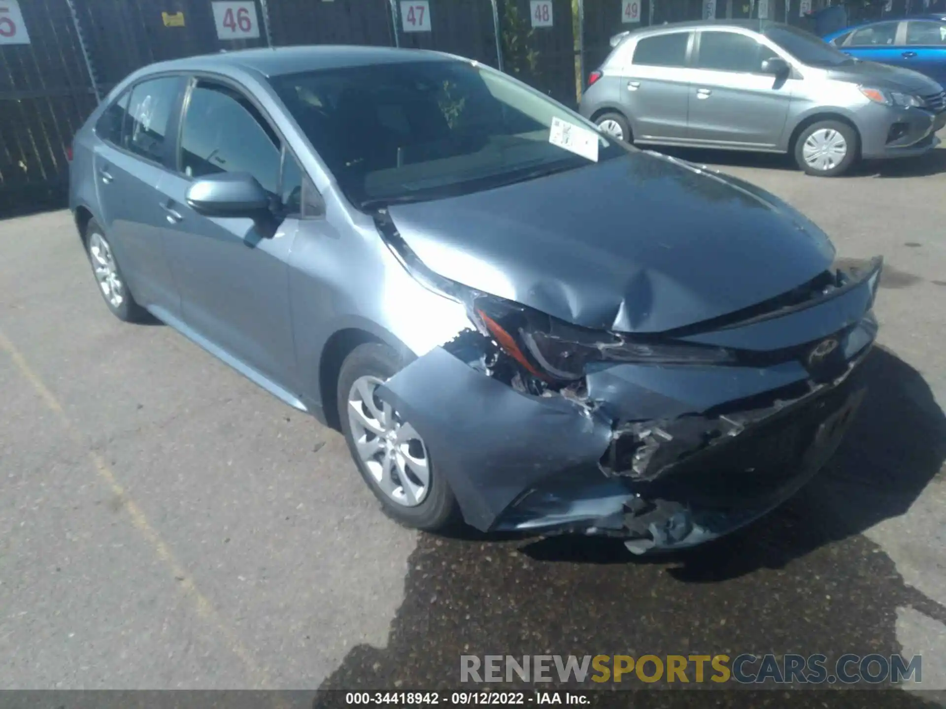 6 Photograph of a damaged car 5YFEPMAE6MP223366 TOYOTA COROLLA 2021