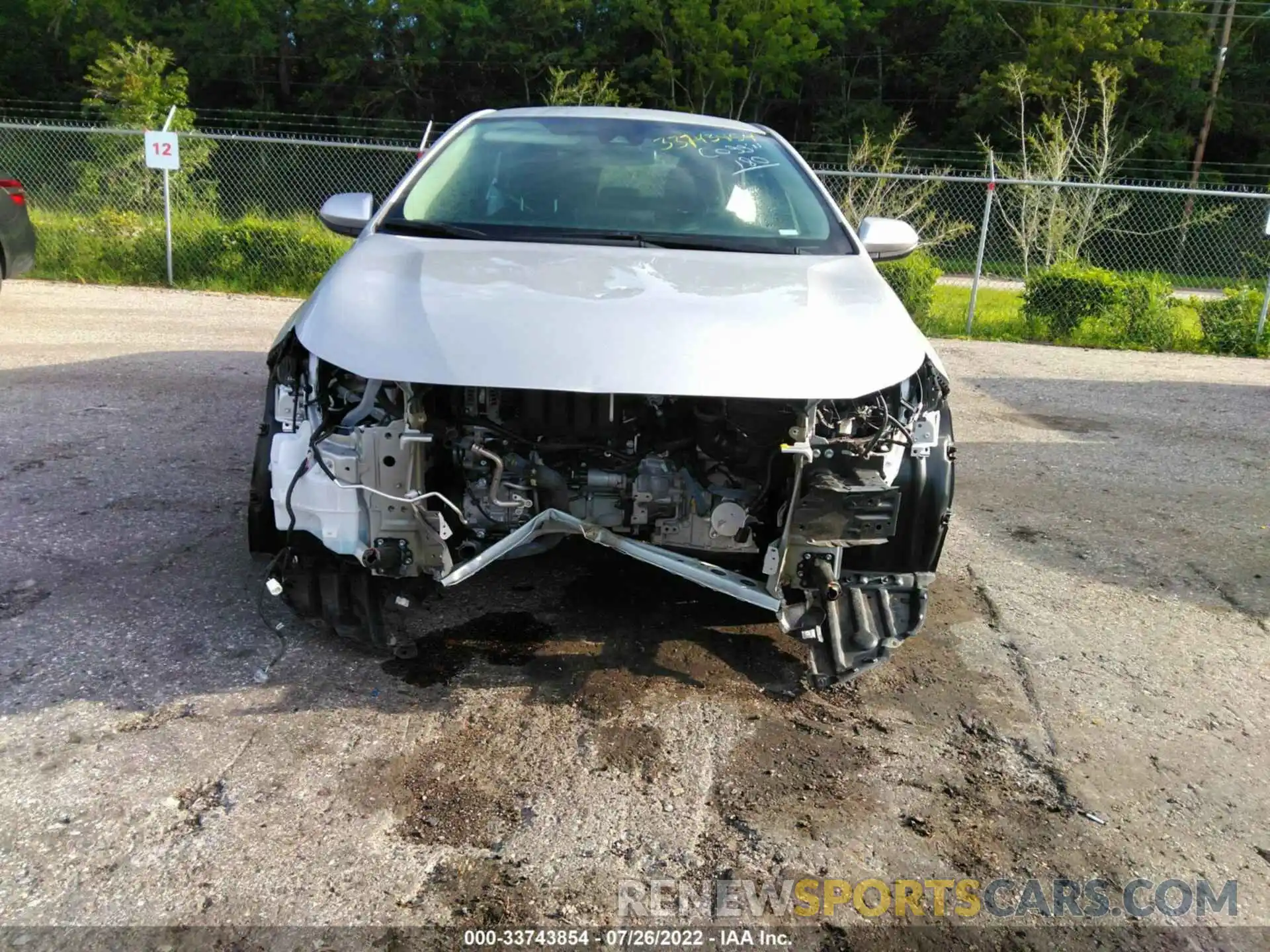 6 Photograph of a damaged car 5YFEPMAE6MP224663 TOYOTA COROLLA 2021