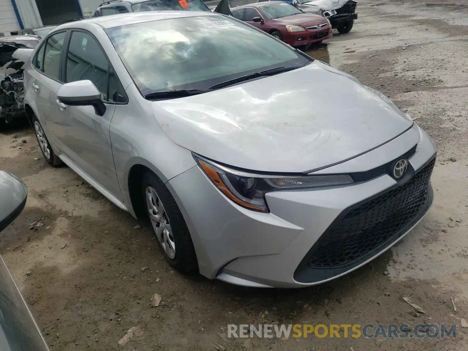 1 Photograph of a damaged car 5YFEPMAE6MP224727 TOYOTA COROLLA 2021