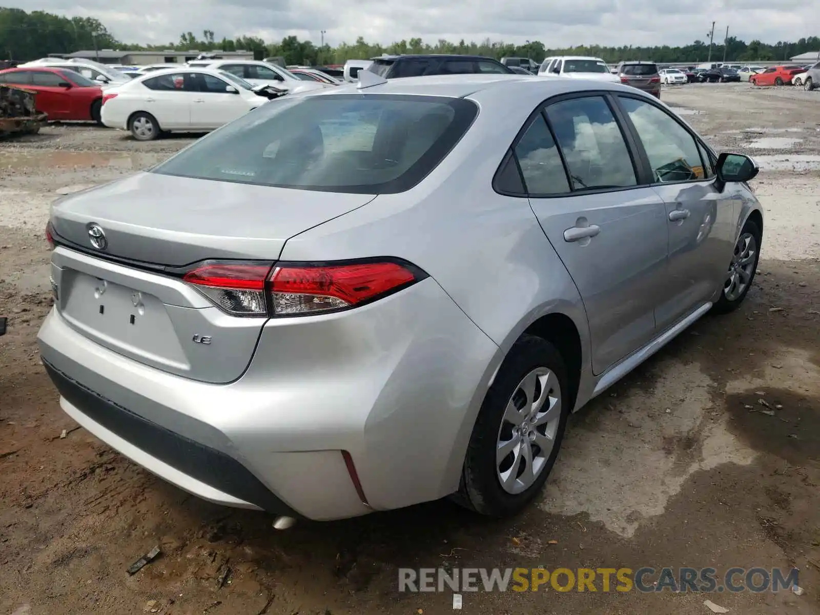 4 Photograph of a damaged car 5YFEPMAE6MP224727 TOYOTA COROLLA 2021