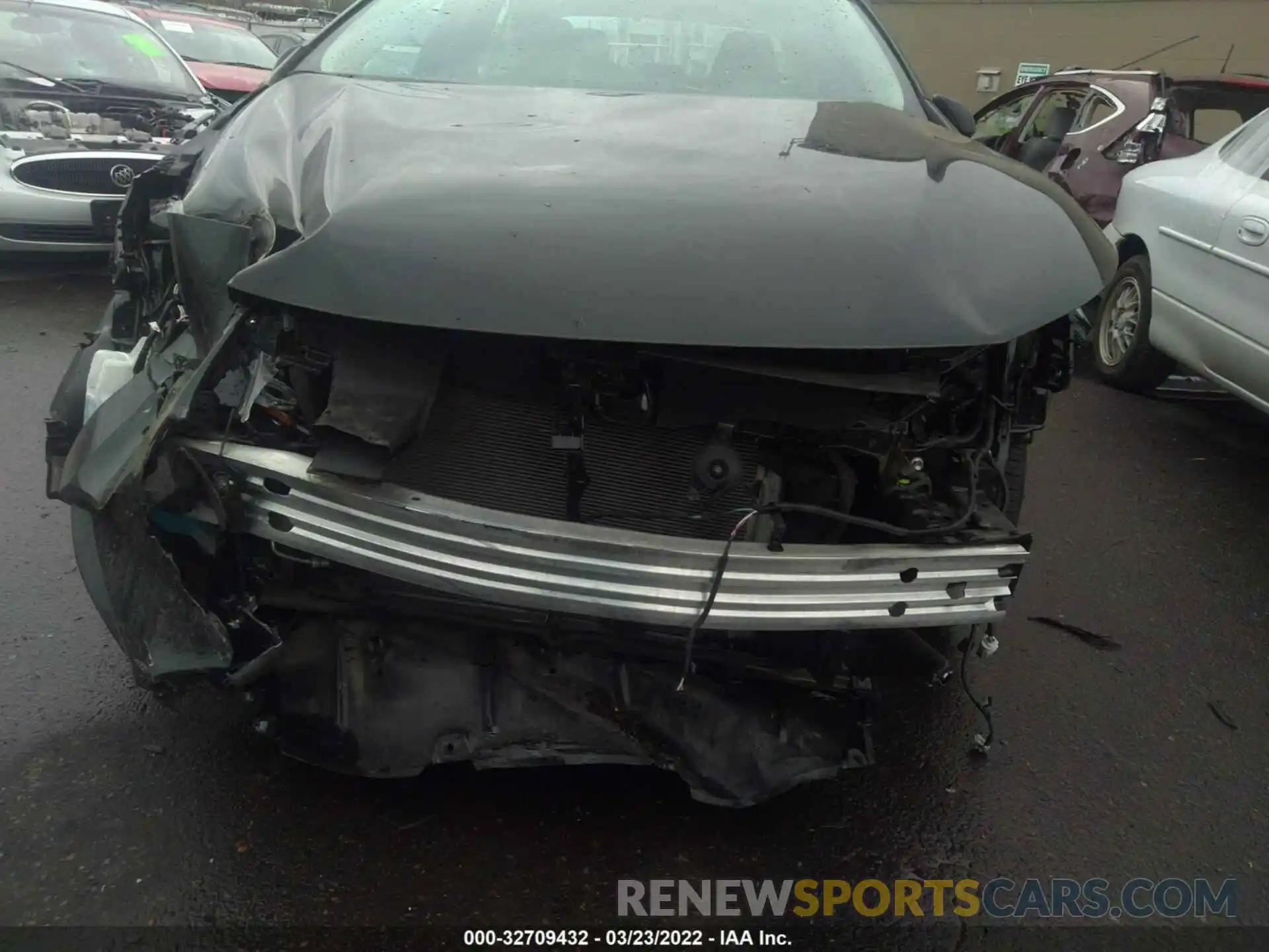 6 Photograph of a damaged car 5YFEPMAE6MP225635 TOYOTA COROLLA 2021