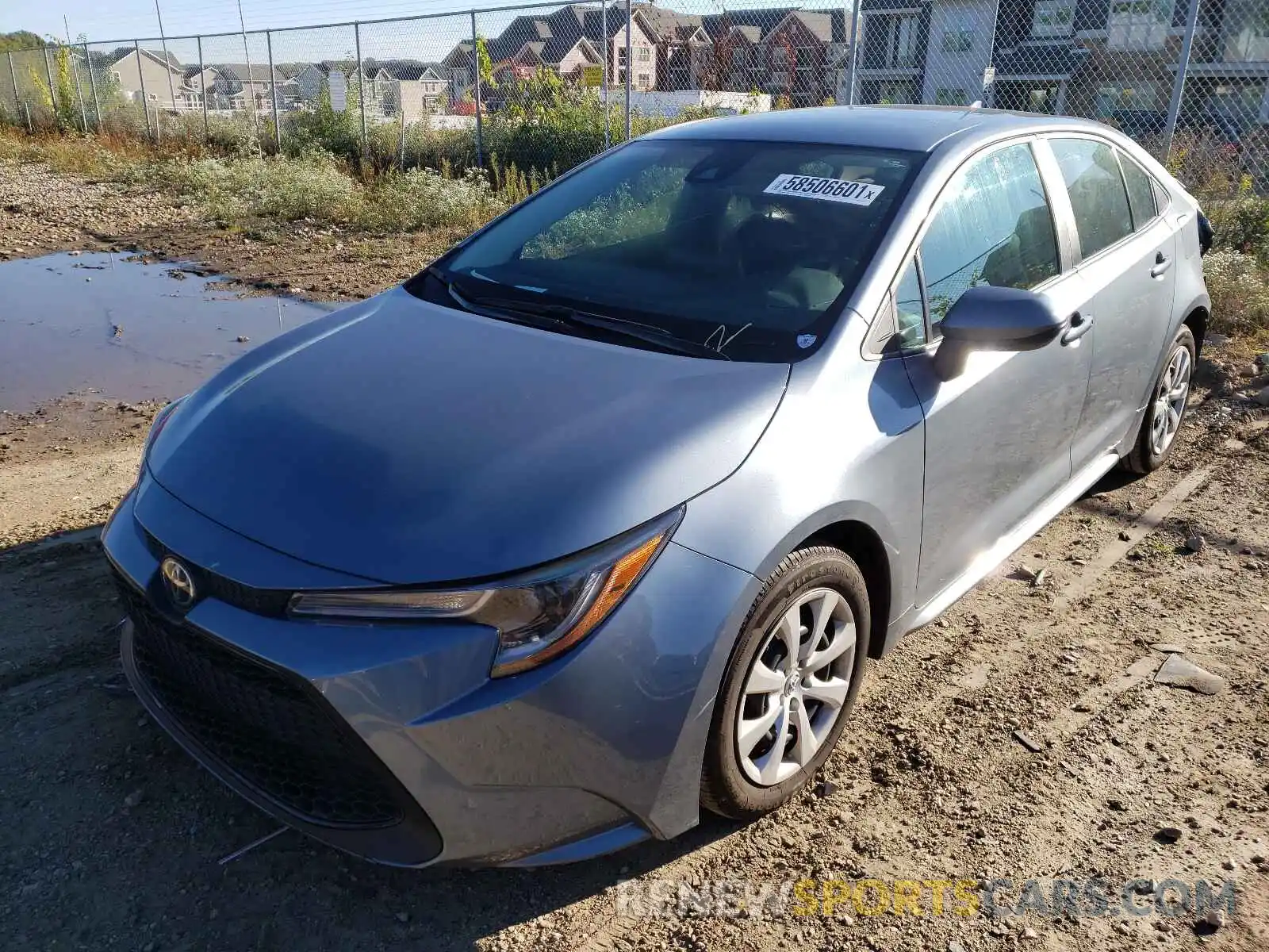 2 Photograph of a damaged car 5YFEPMAE6MP226932 TOYOTA COROLLA 2021