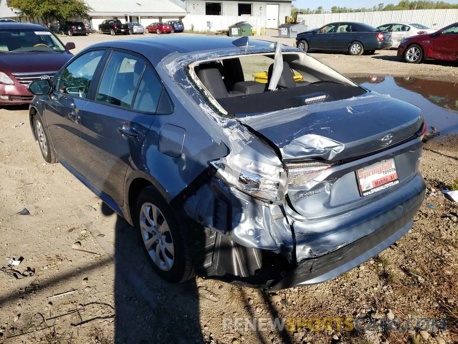 3 Photograph of a damaged car 5YFEPMAE6MP226932 TOYOTA COROLLA 2021