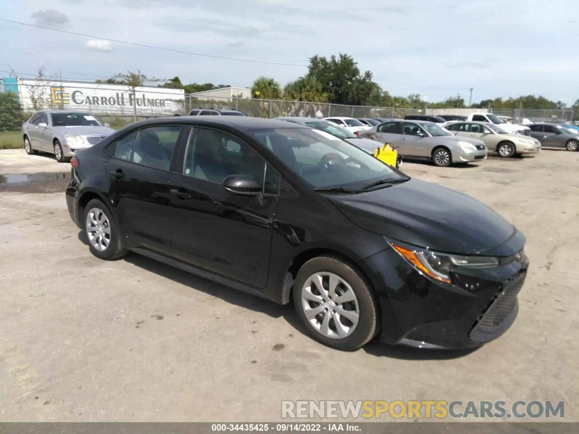 1 Photograph of a damaged car 5YFEPMAE6MP230589 TOYOTA COROLLA 2021