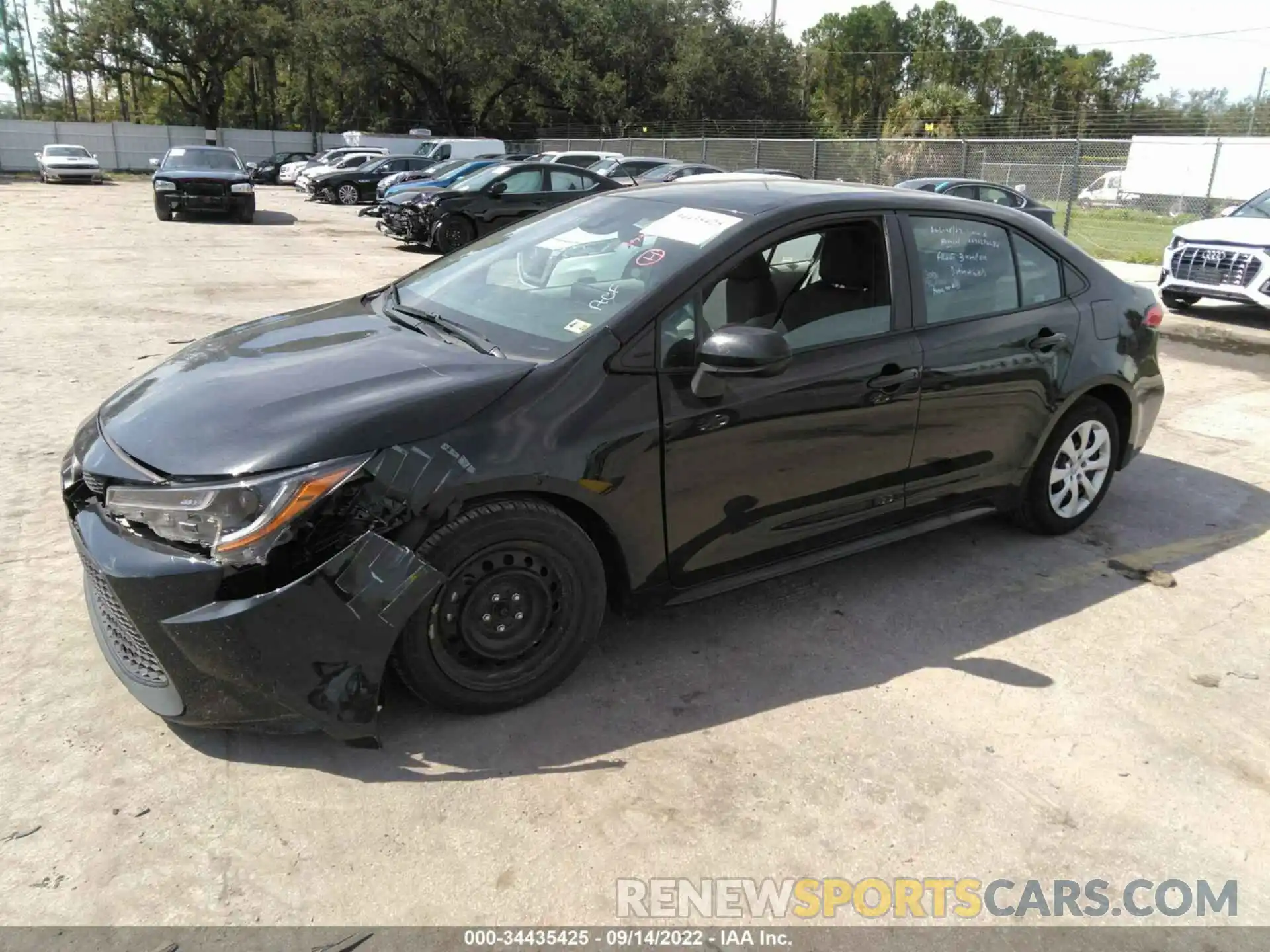 2 Photograph of a damaged car 5YFEPMAE6MP230589 TOYOTA COROLLA 2021