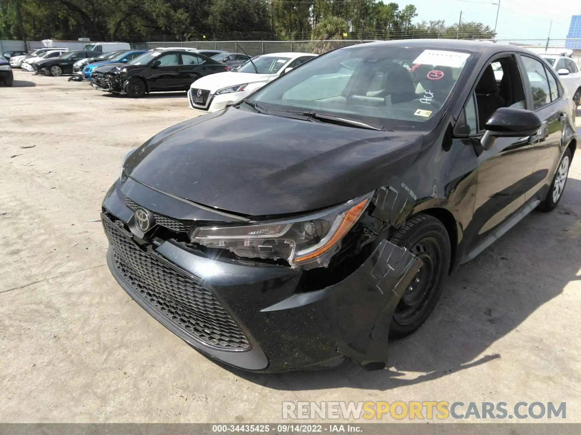 6 Photograph of a damaged car 5YFEPMAE6MP230589 TOYOTA COROLLA 2021