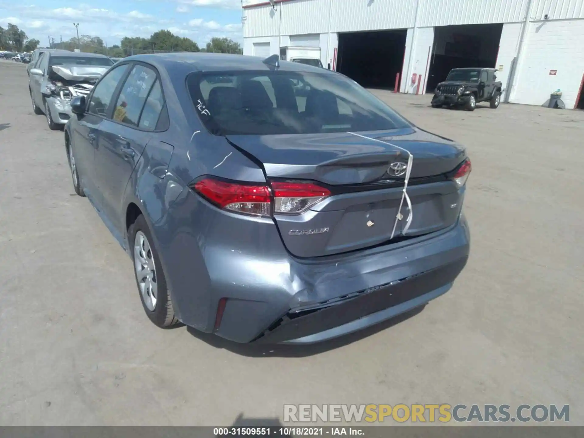 6 Photograph of a damaged car 5YFEPMAE6MP230687 TOYOTA COROLLA 2021