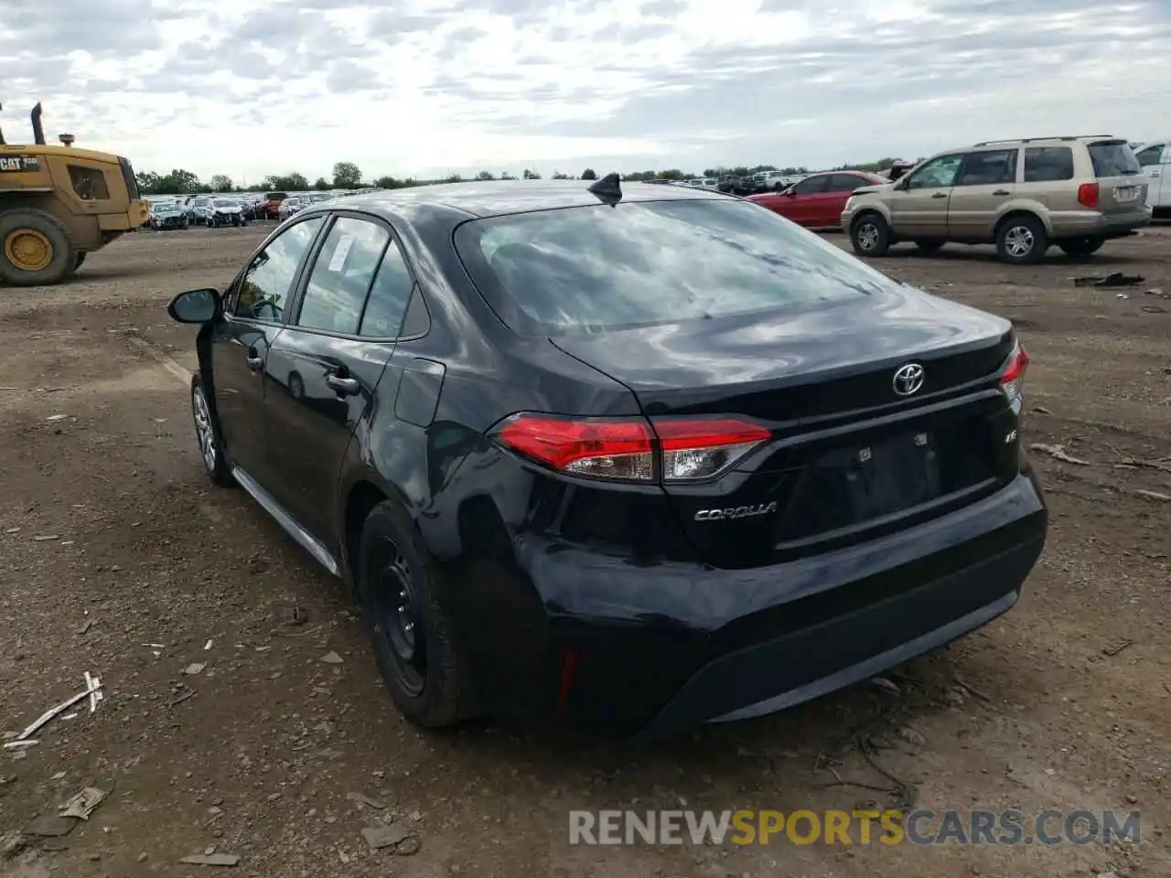 3 Photograph of a damaged car 5YFEPMAE6MP230947 TOYOTA COROLLA 2021