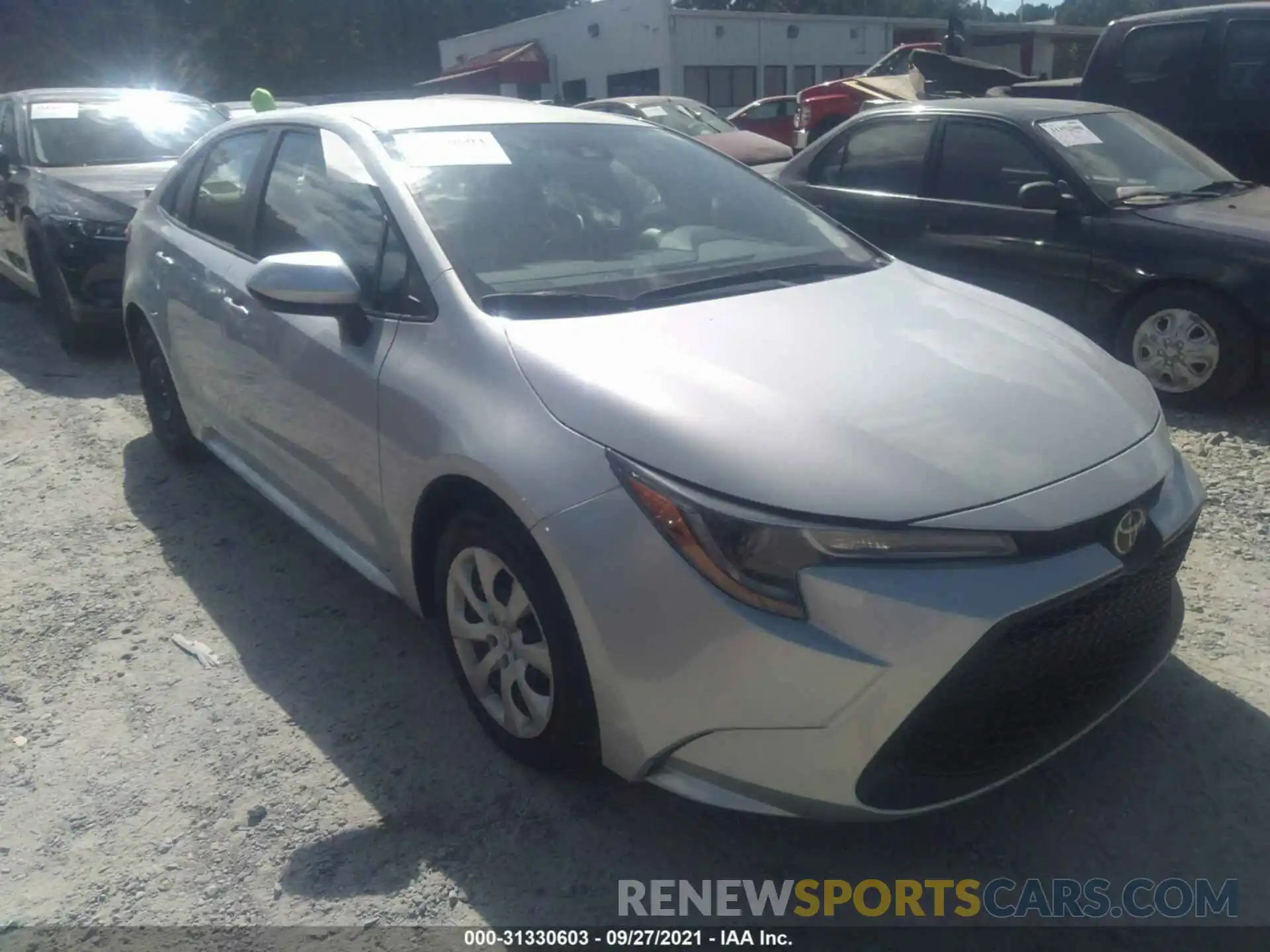 1 Photograph of a damaged car 5YFEPMAE6MP231175 TOYOTA COROLLA 2021