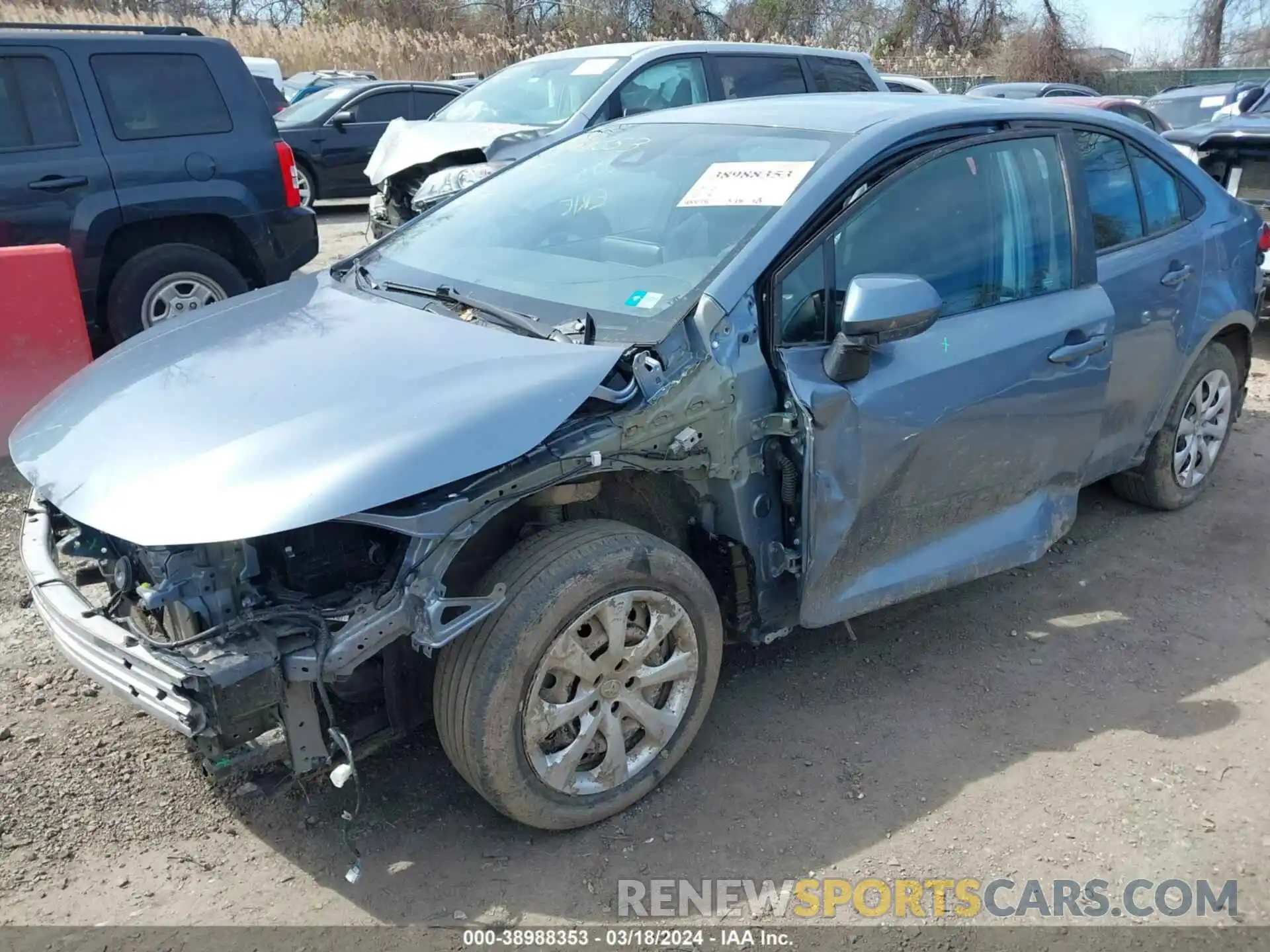 6 Photograph of a damaged car 5YFEPMAE6MP234089 TOYOTA COROLLA 2021