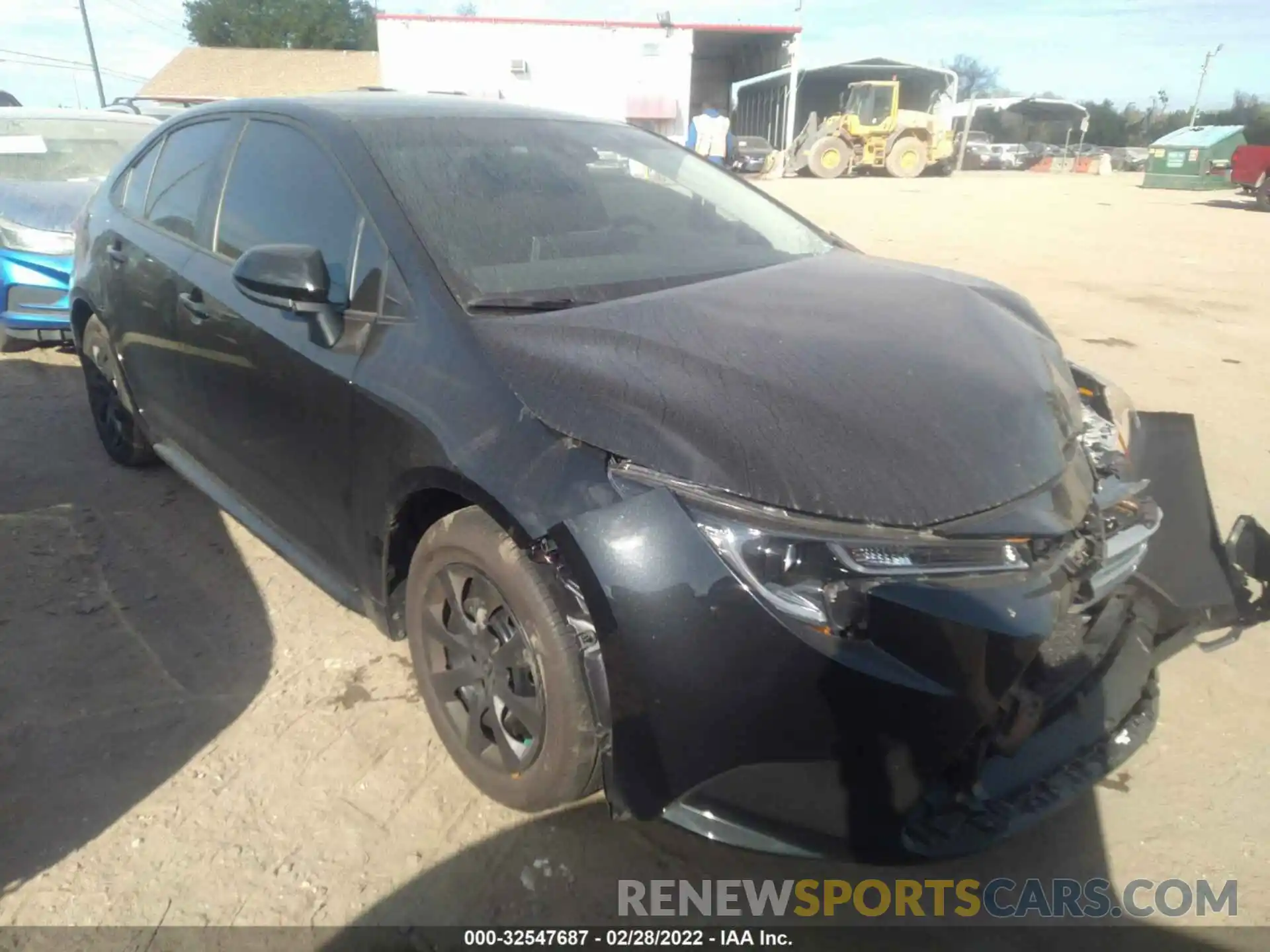 1 Photograph of a damaged car 5YFEPMAE6MP236733 TOYOTA COROLLA 2021