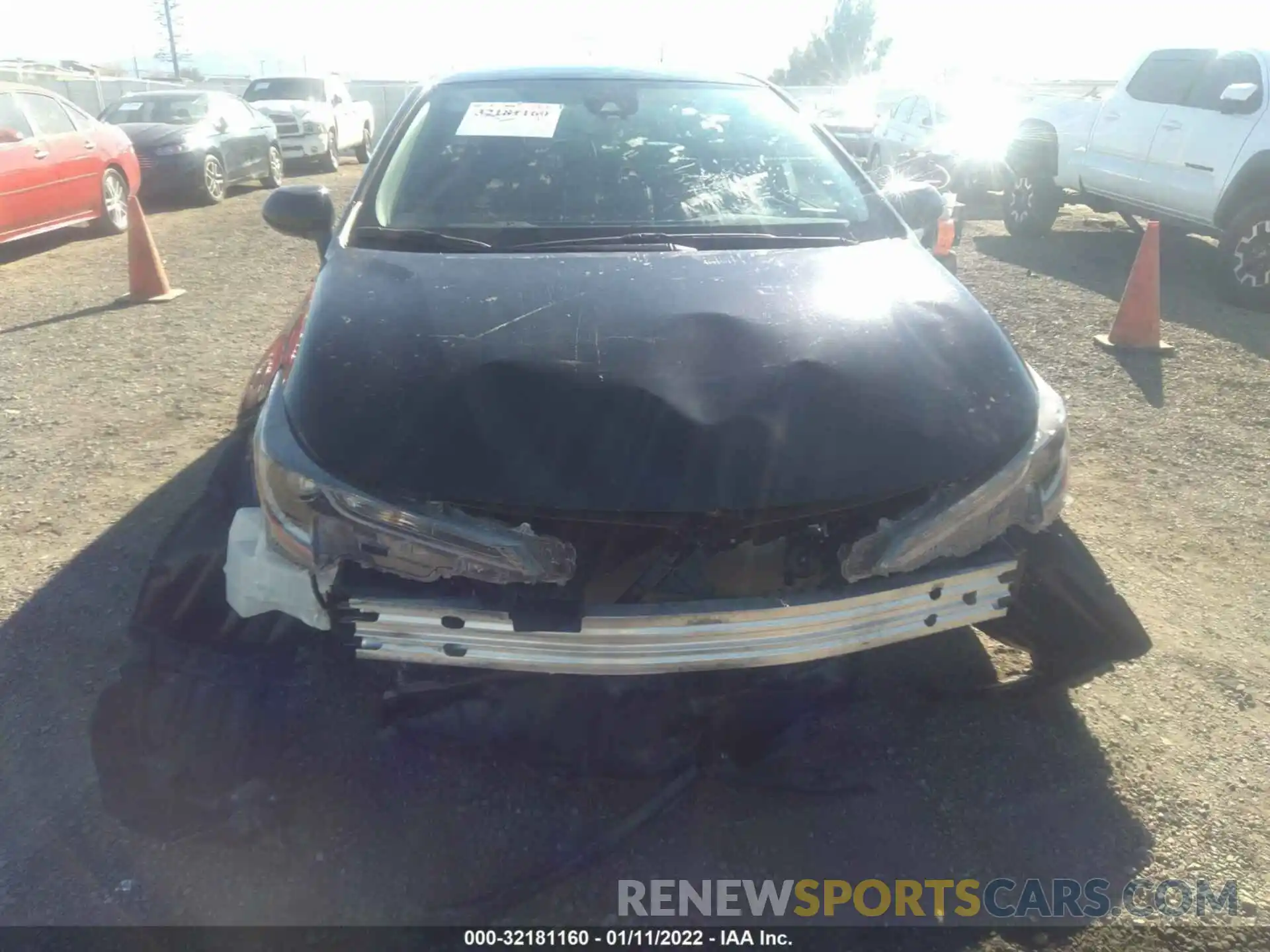 6 Photograph of a damaged car 5YFEPMAE6MP238403 TOYOTA COROLLA 2021