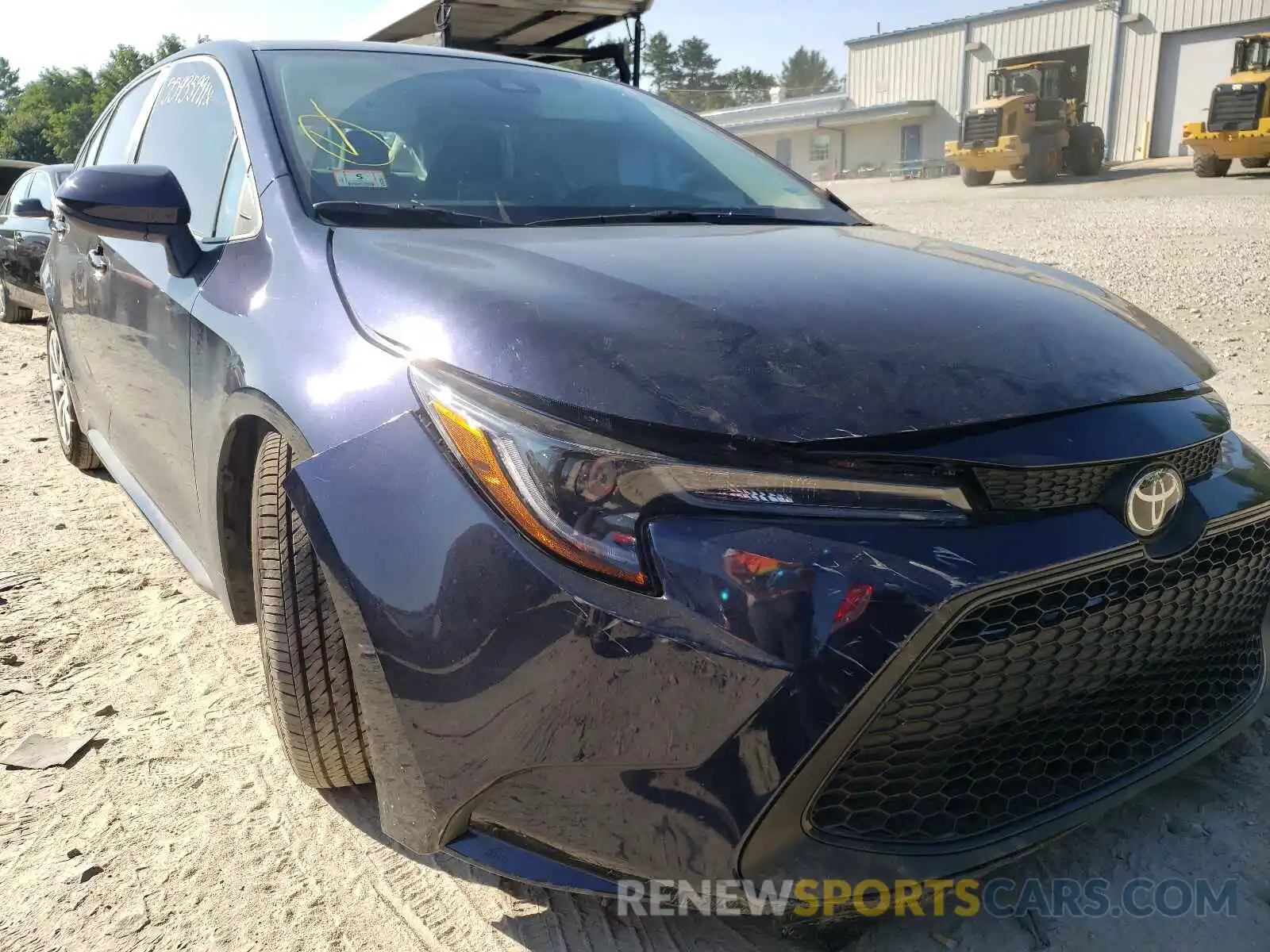 1 Photograph of a damaged car 5YFEPMAE6MP239969 TOYOTA COROLLA 2021