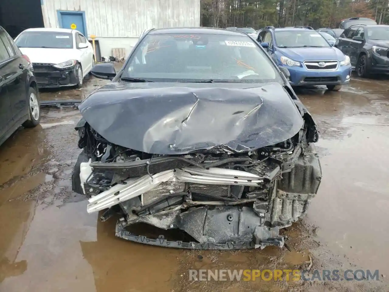 9 Photograph of a damaged car 5YFEPMAE6MP240054 TOYOTA COROLLA 2021