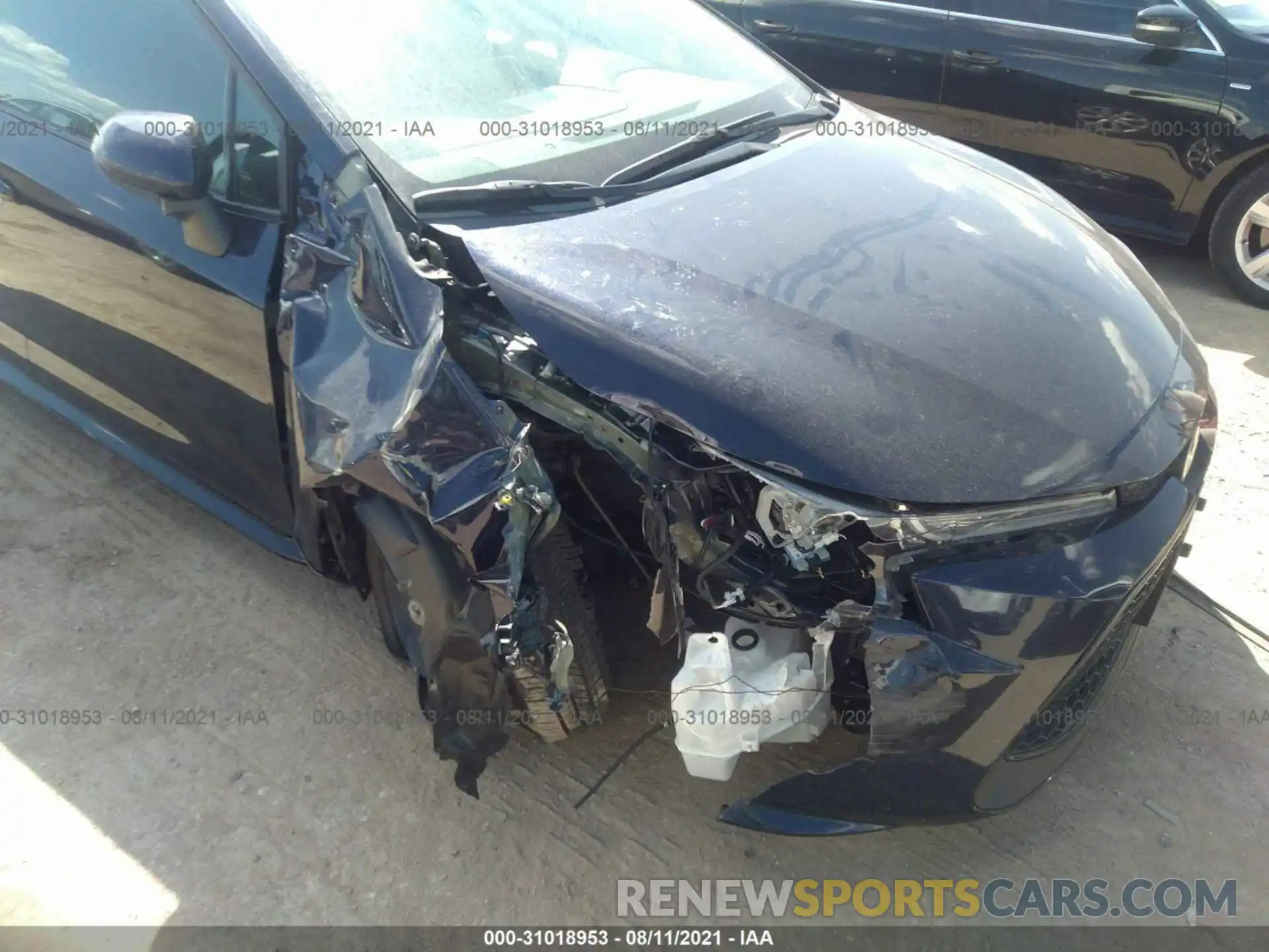 6 Photograph of a damaged car 5YFEPMAE6MP240295 TOYOTA COROLLA 2021