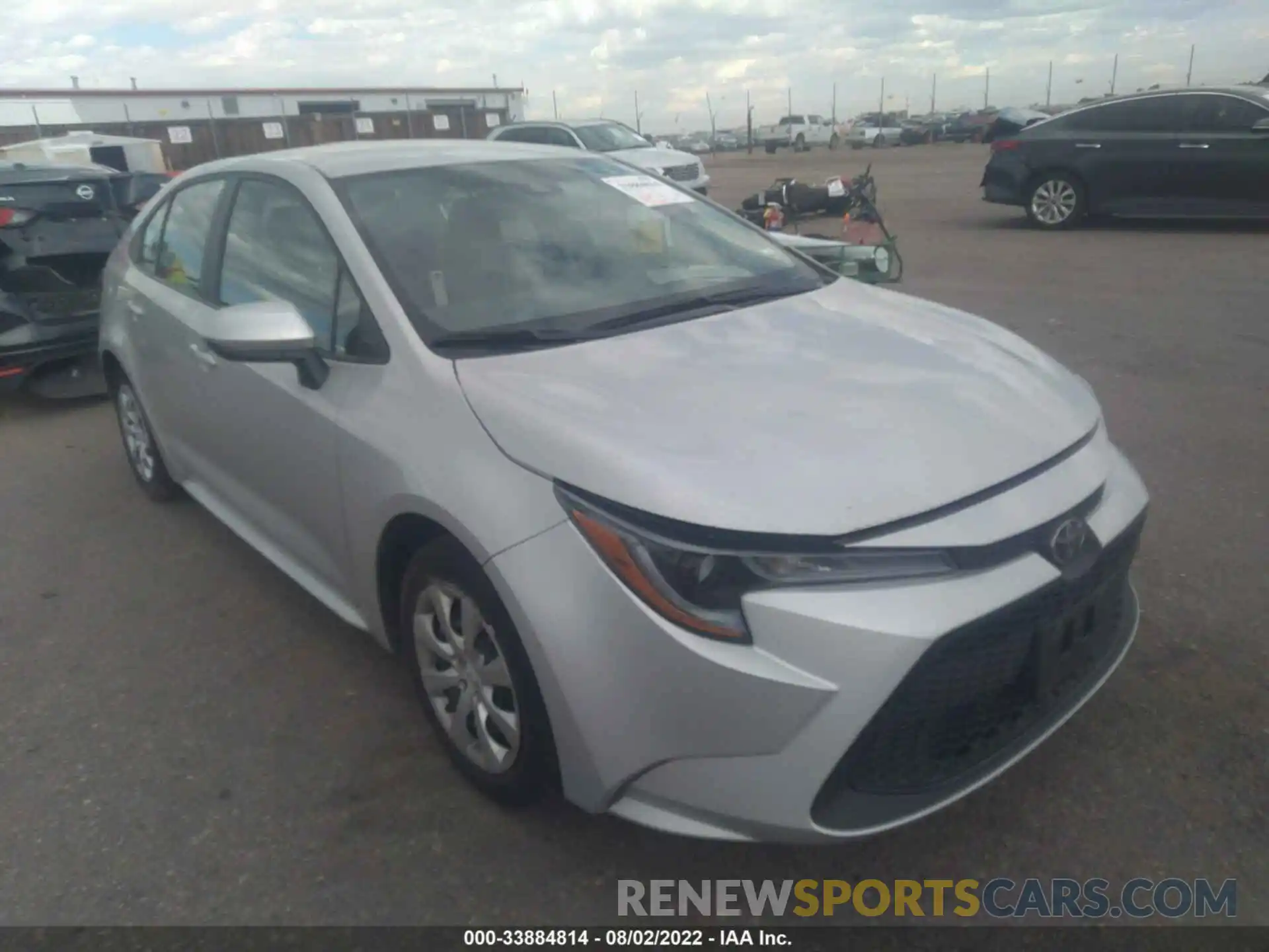 1 Photograph of a damaged car 5YFEPMAE6MP242385 TOYOTA COROLLA 2021